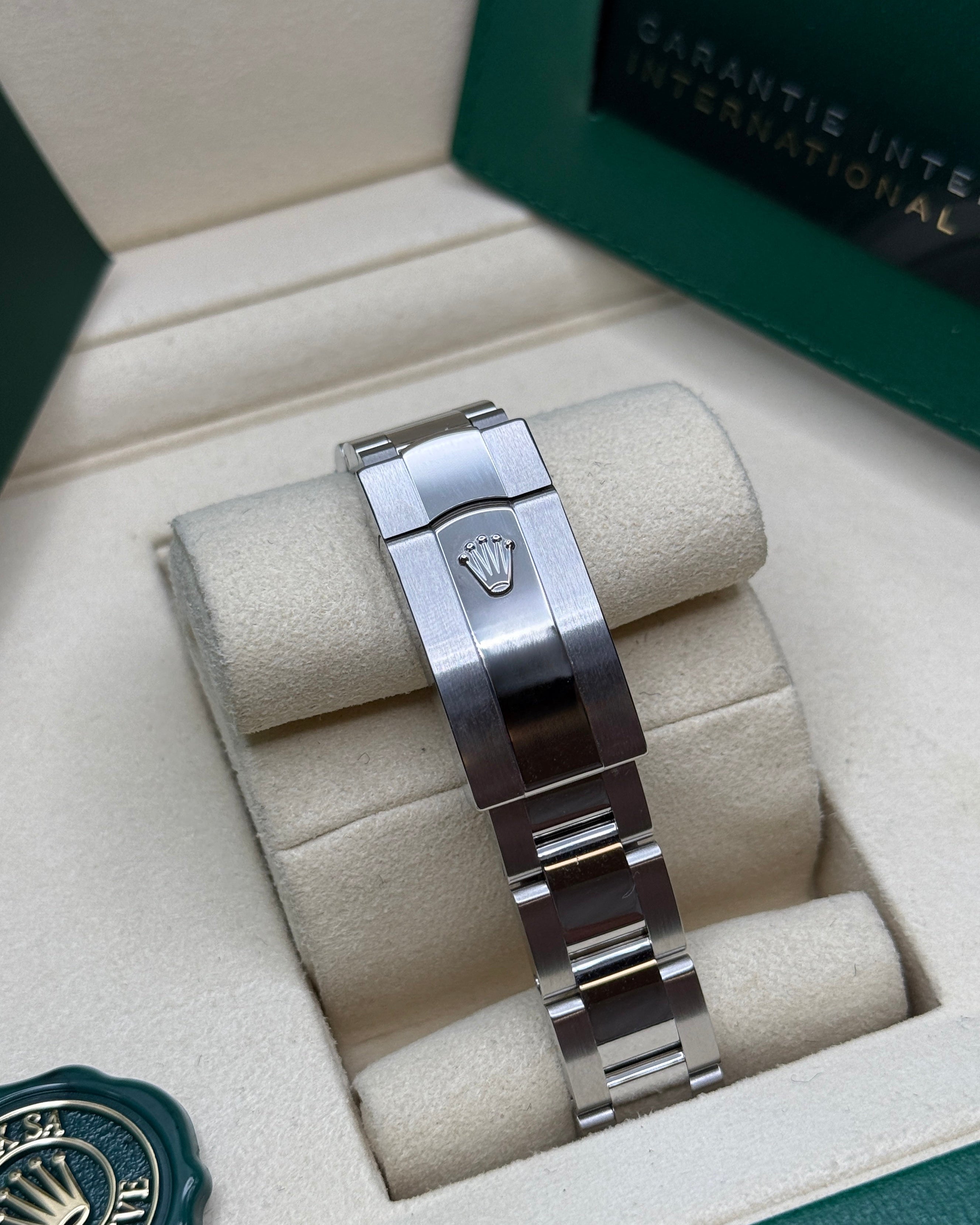 Datejust 31 Azzurro Blue Floral-Motif Diamond Luxury Watch