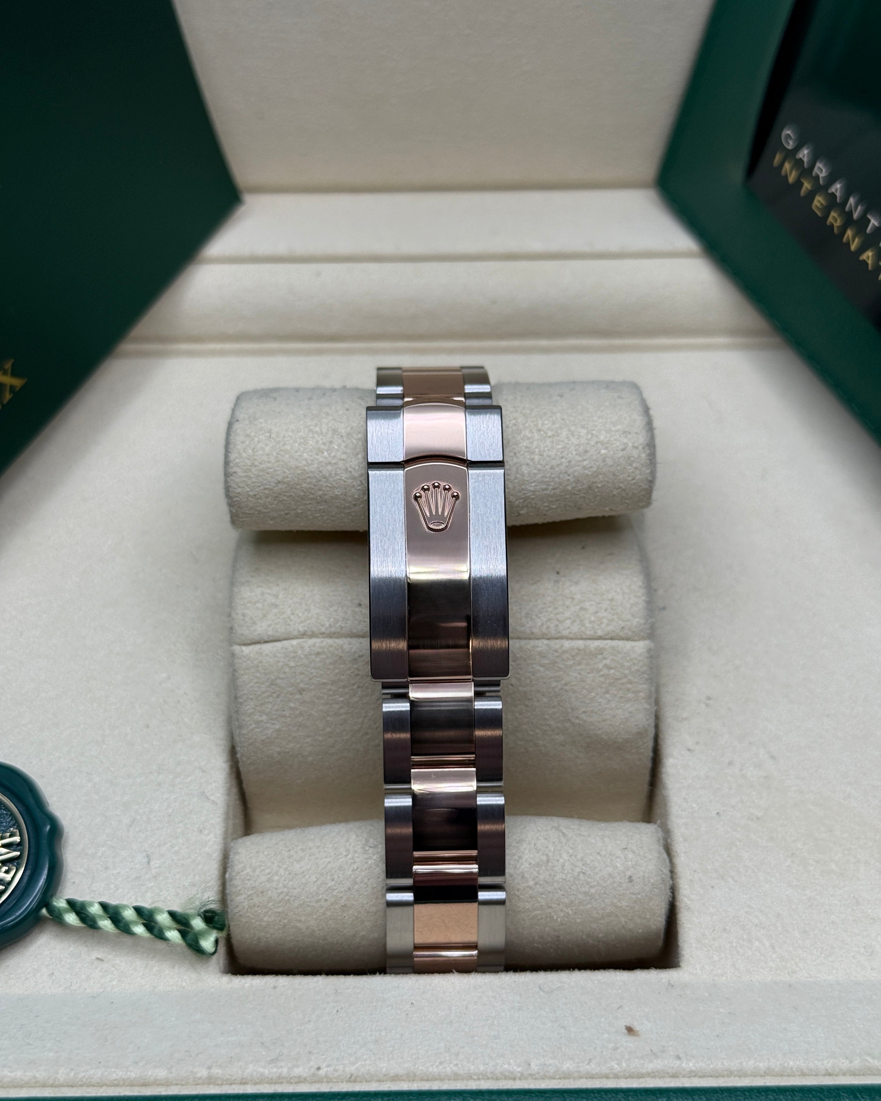 Datejust 31 Everose Gold Two-Tone Rose-Colour Diamond Luxury Watch