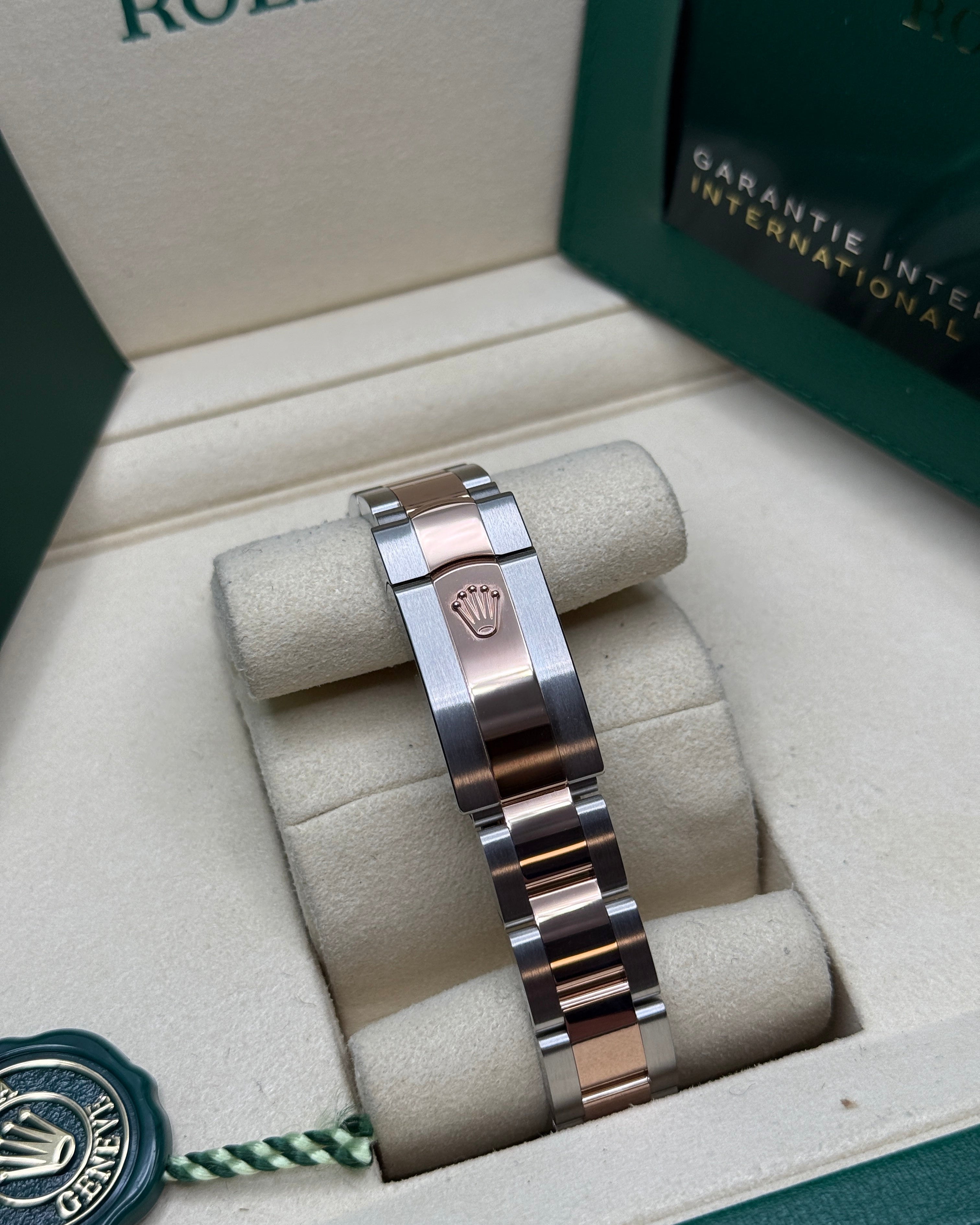 Datejust 31 Everose Gold Two-Tone Rose-Colour Diamond Luxury Watch