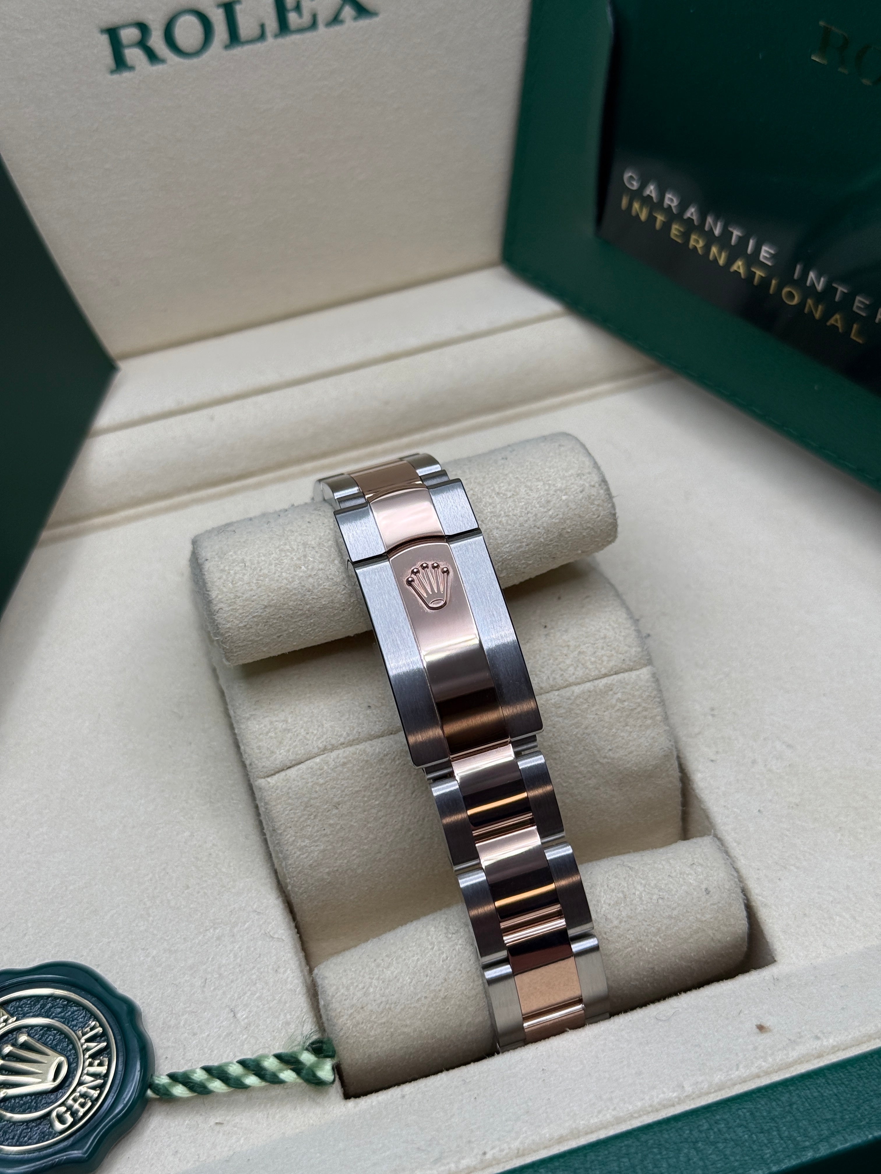 Datejust 31 Everose Gold Two-Tone Rose-Colour Diamond Luxury Watch