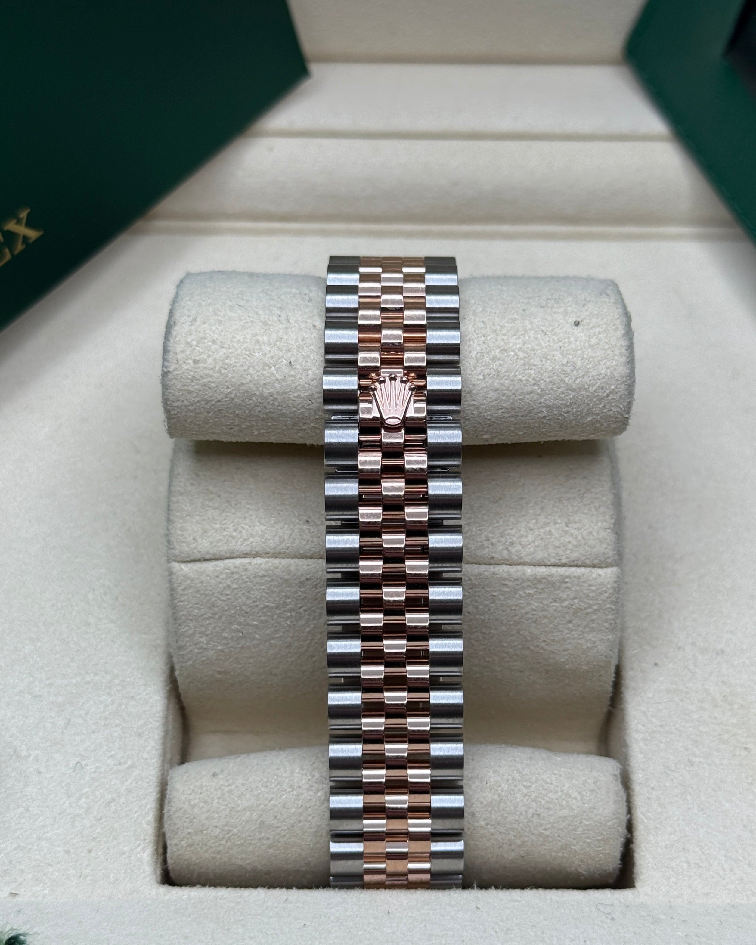 Datejust 31 Everose Gold Two-Tone Rose-Colour Diamond Luxury Watch