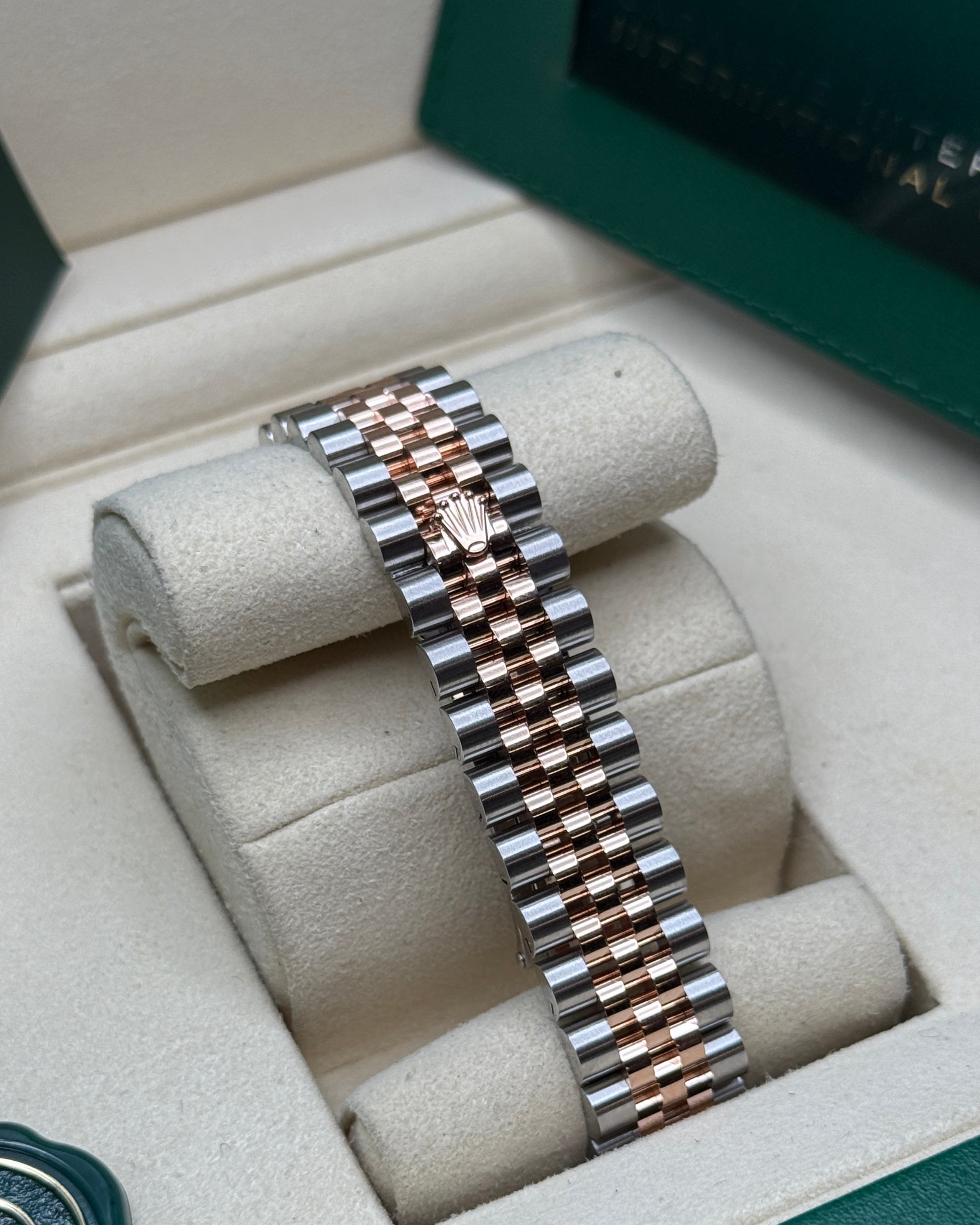 Datejust 31 Everose Gold Two-Tone Rose-Colour Diamond Luxury Watch