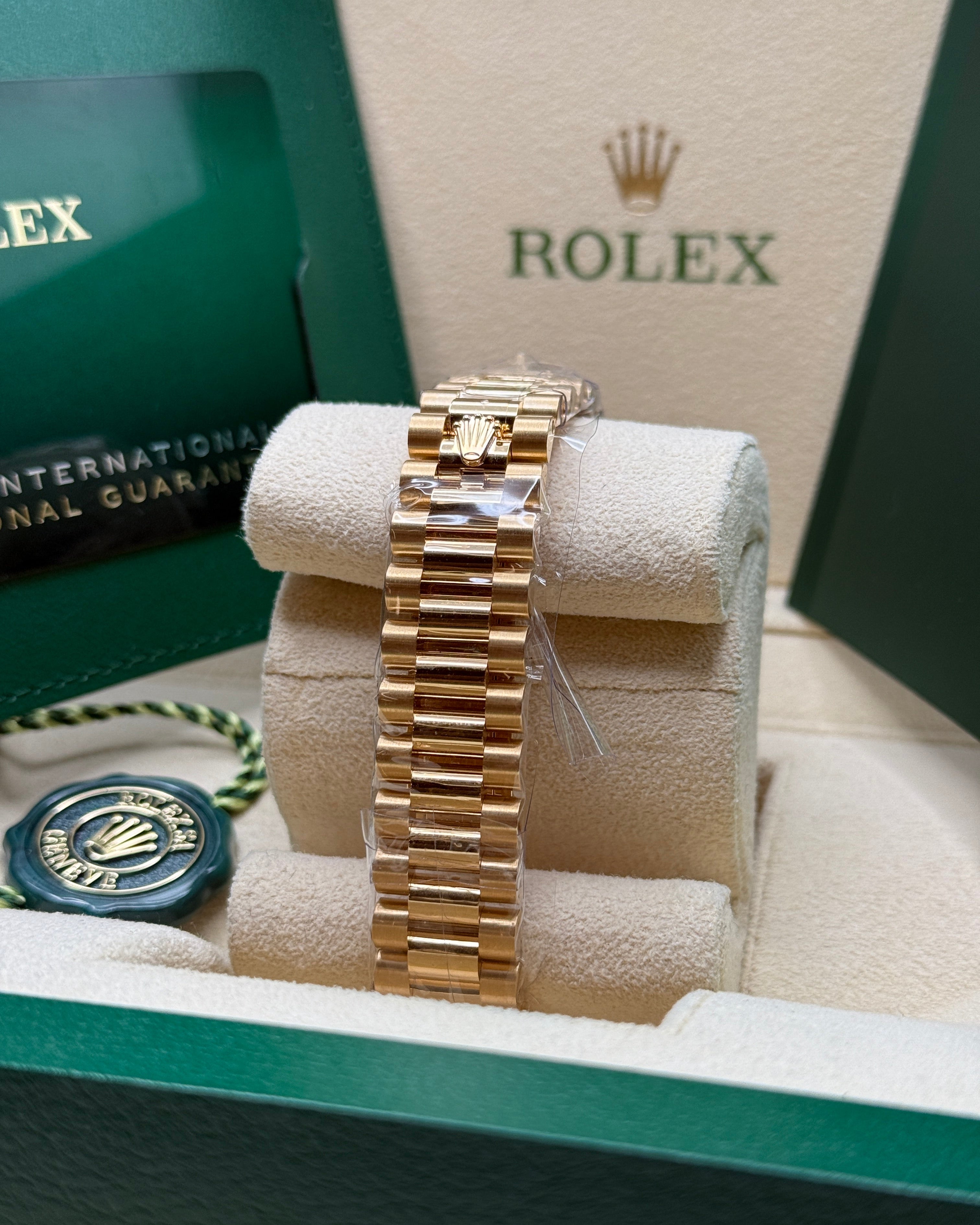Datejust 31 Yellow Gold Mother of Pearl Diamond Luxury Watch