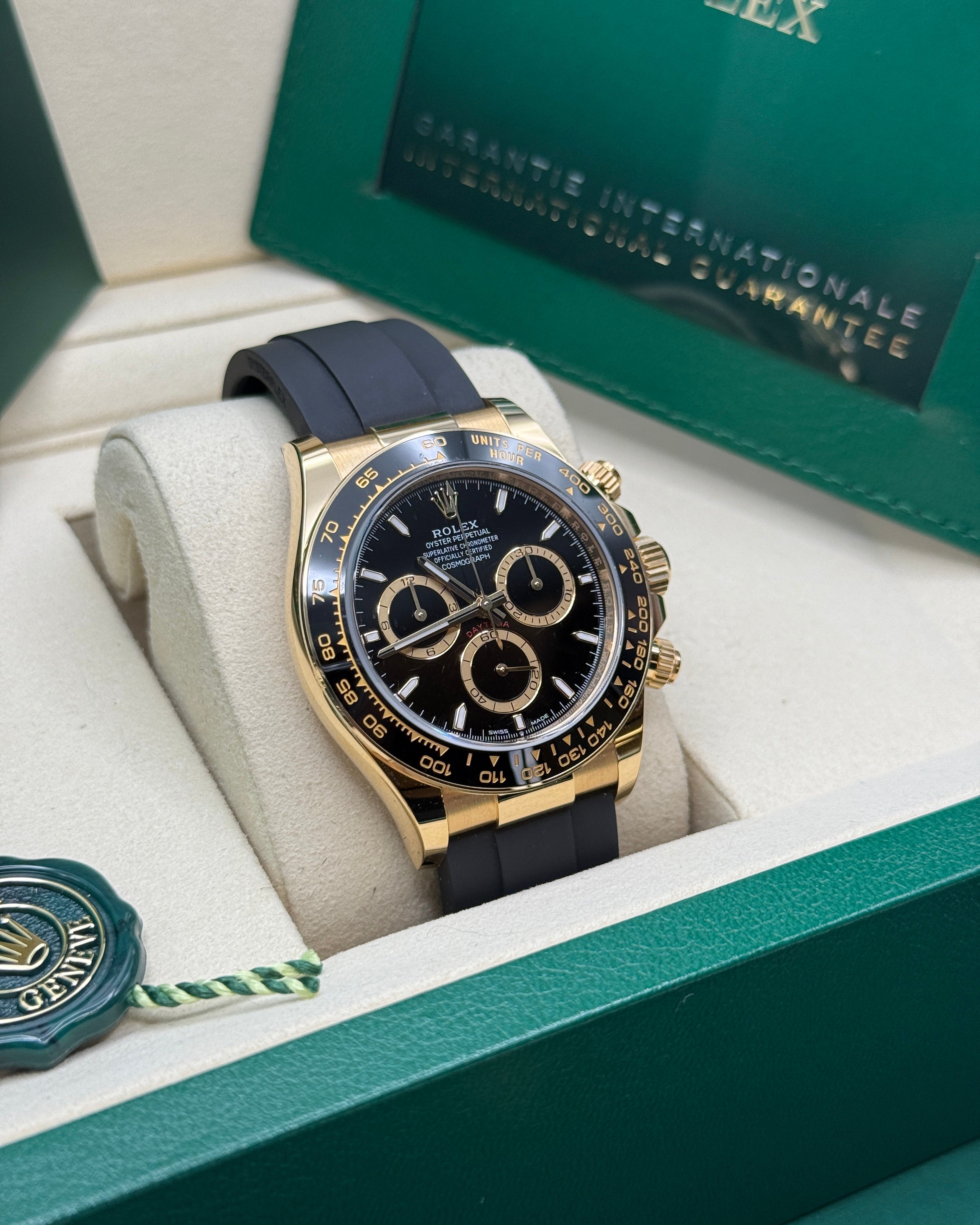 Cosmograph Daytona Oysterflex Black Luxury Watch