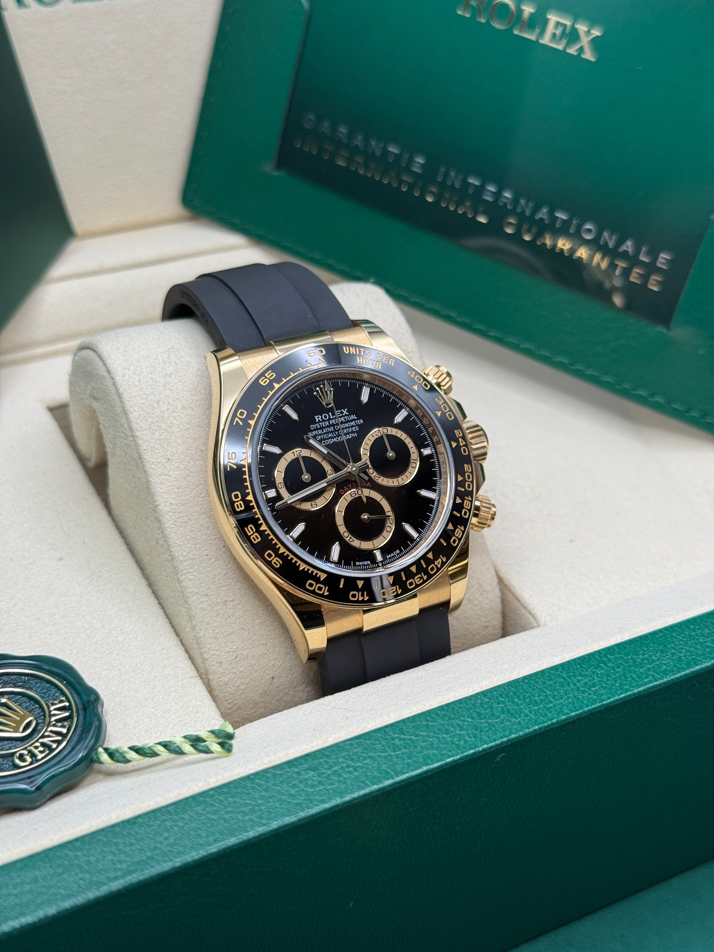 Cosmograph Daytona Oysterflex Black Luxury Watch