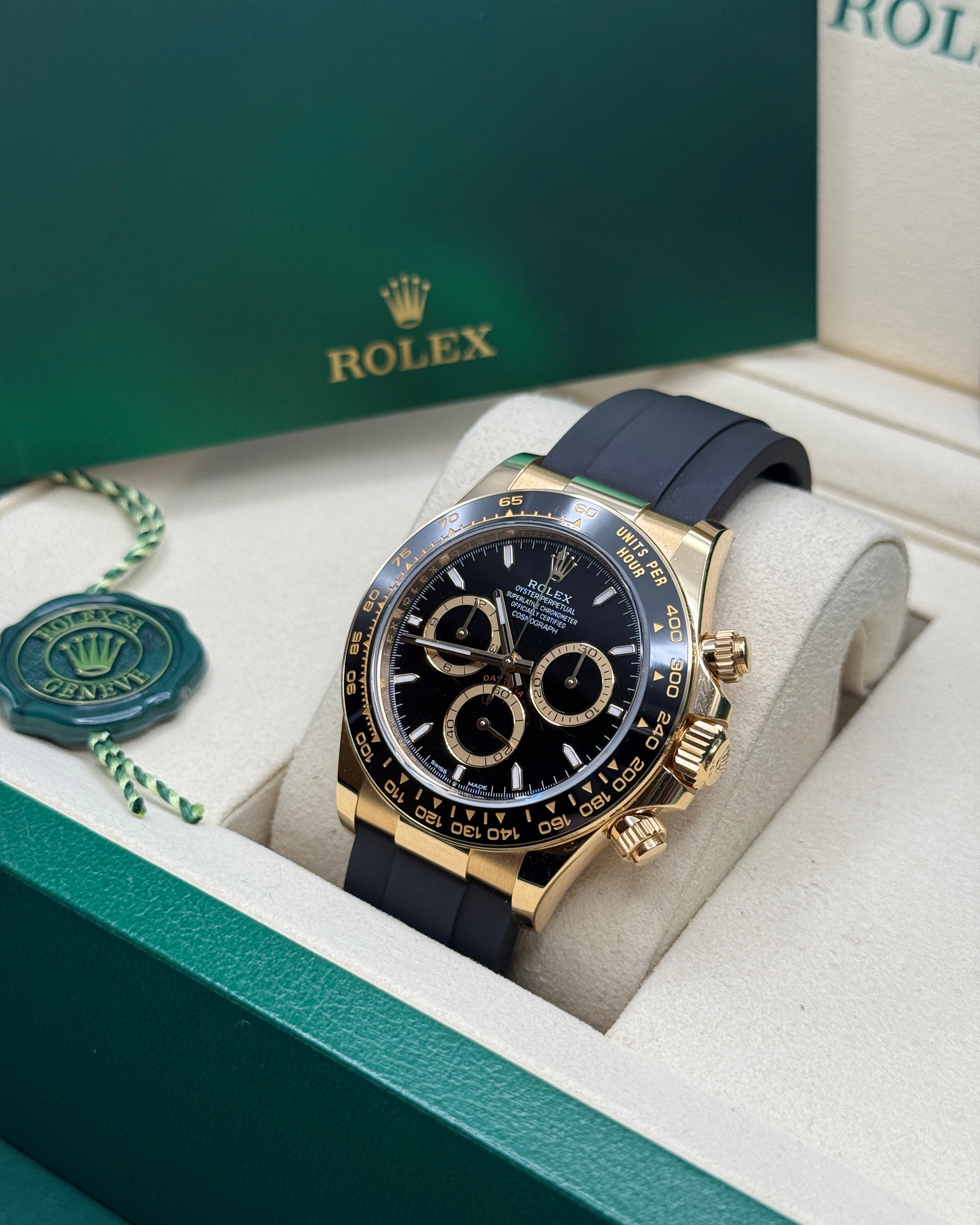 Cosmograph Daytona Oysterflex Black Luxury Watch