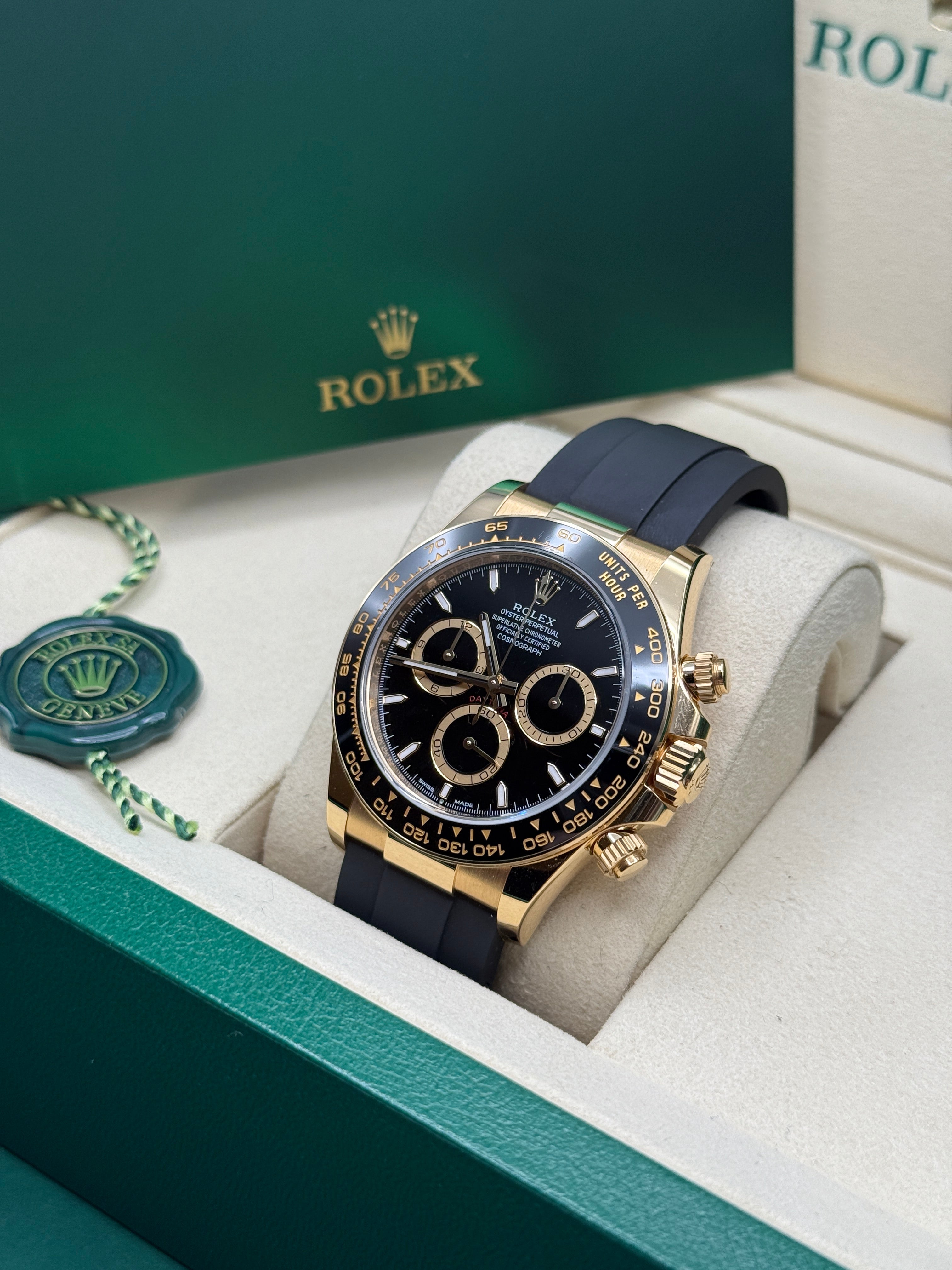 Cosmograph Daytona Oysterflex Black Luxury Watch