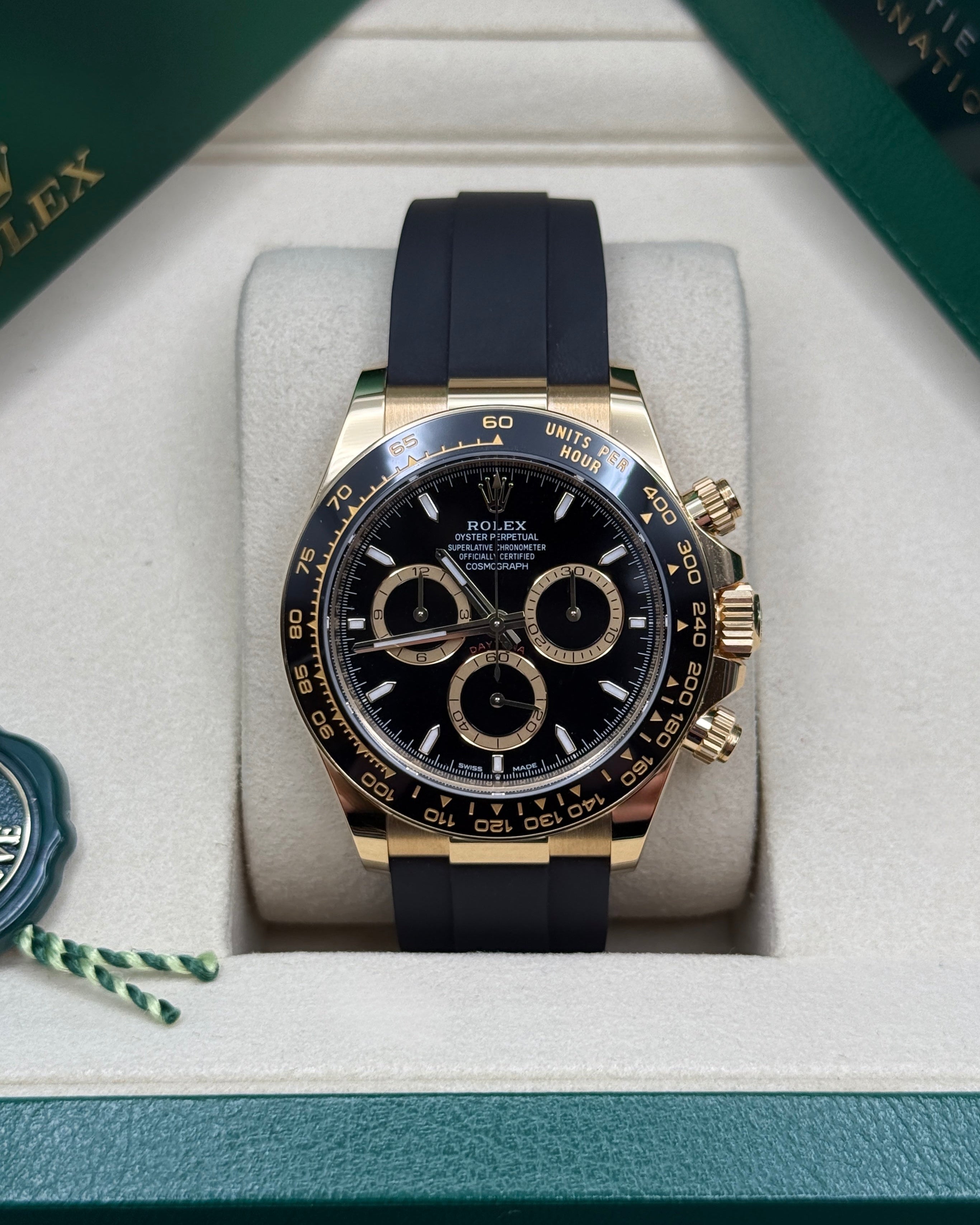 Cosmograph Daytona Oysterflex Black Luxury Watch