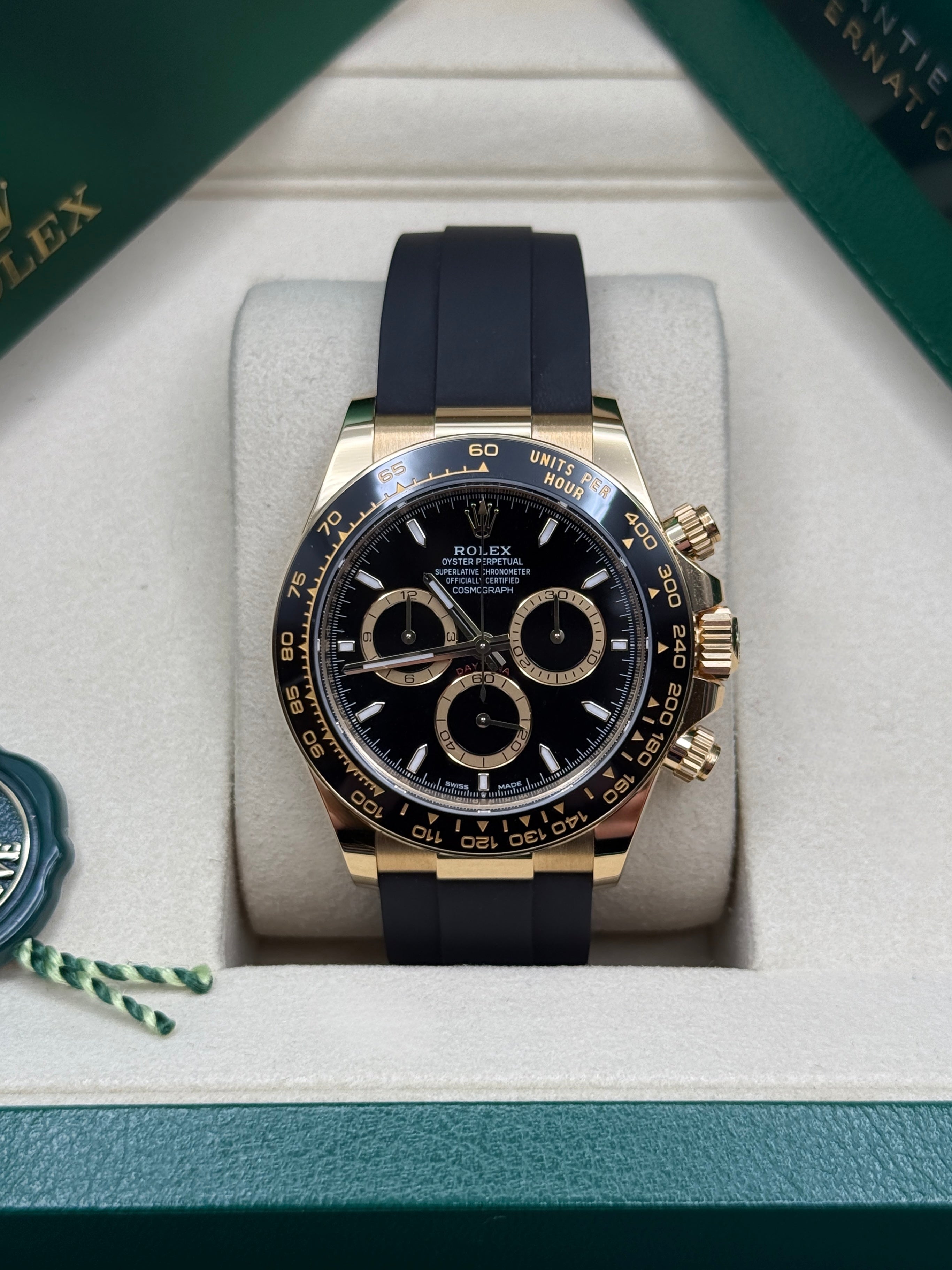 Cosmograph Daytona Oysterflex Black Luxury Watch