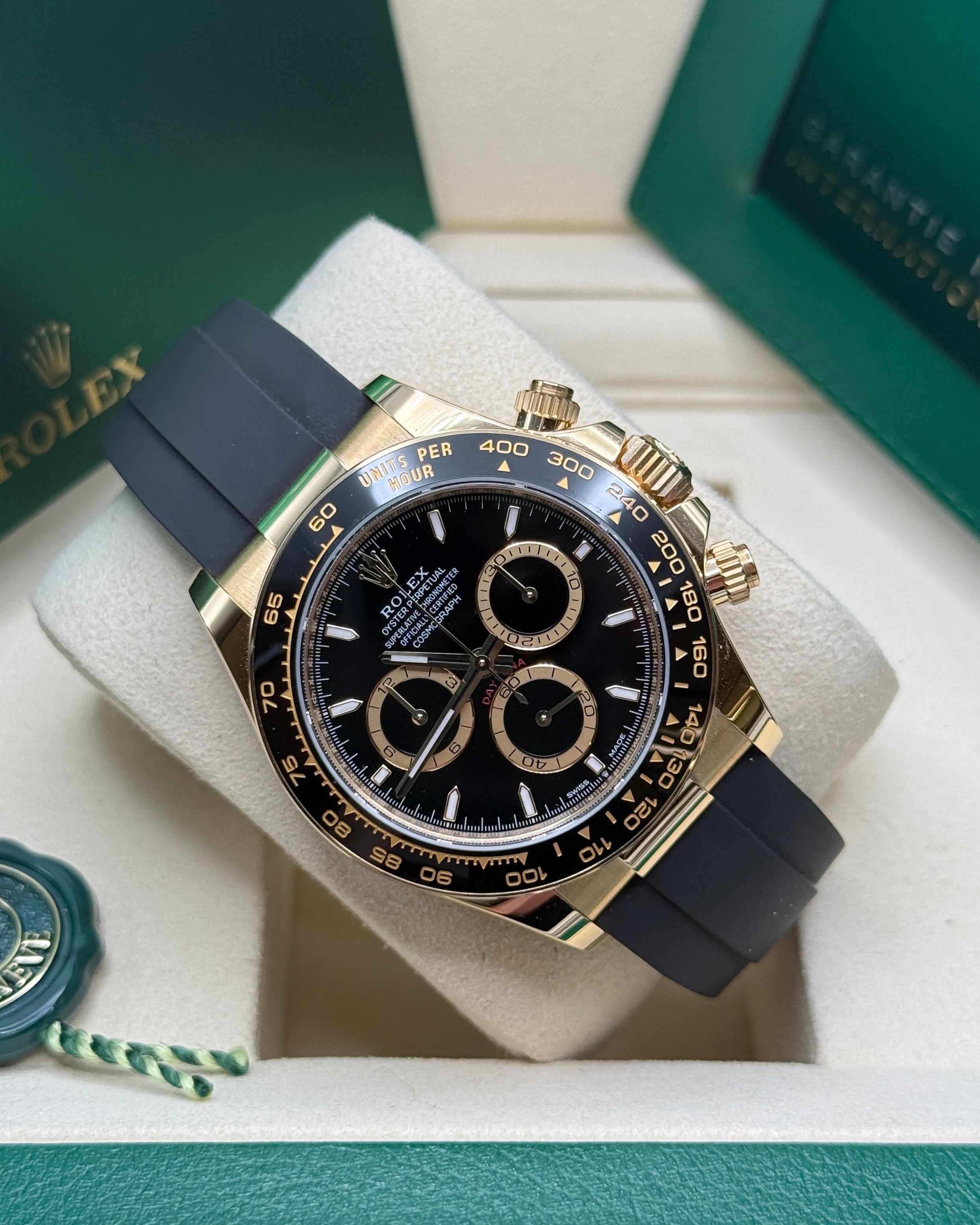 Cosmograph Daytona Oysterflex Black Luxury Watch