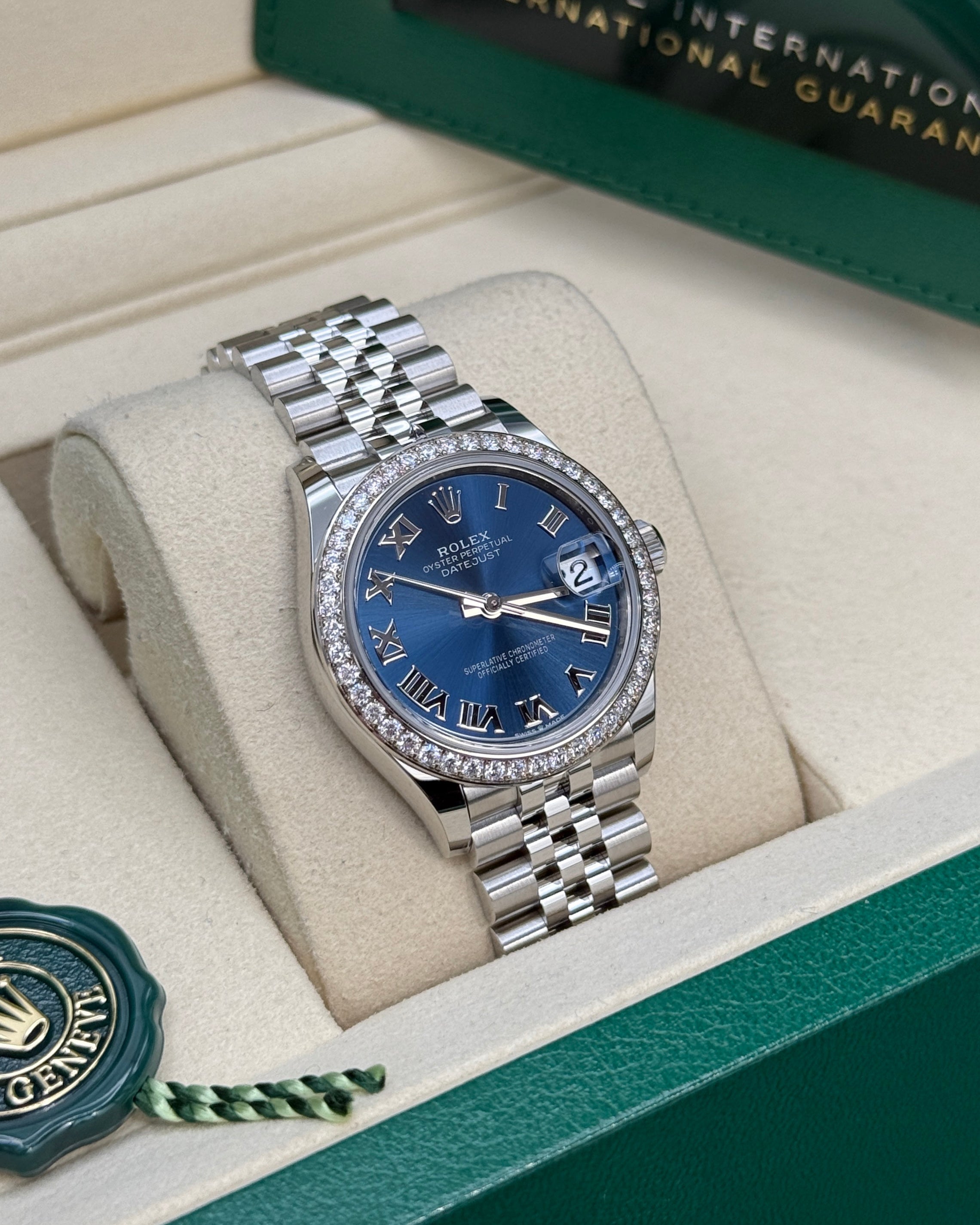 Datejust 31 Midnight Blue Roman Luxury Watch