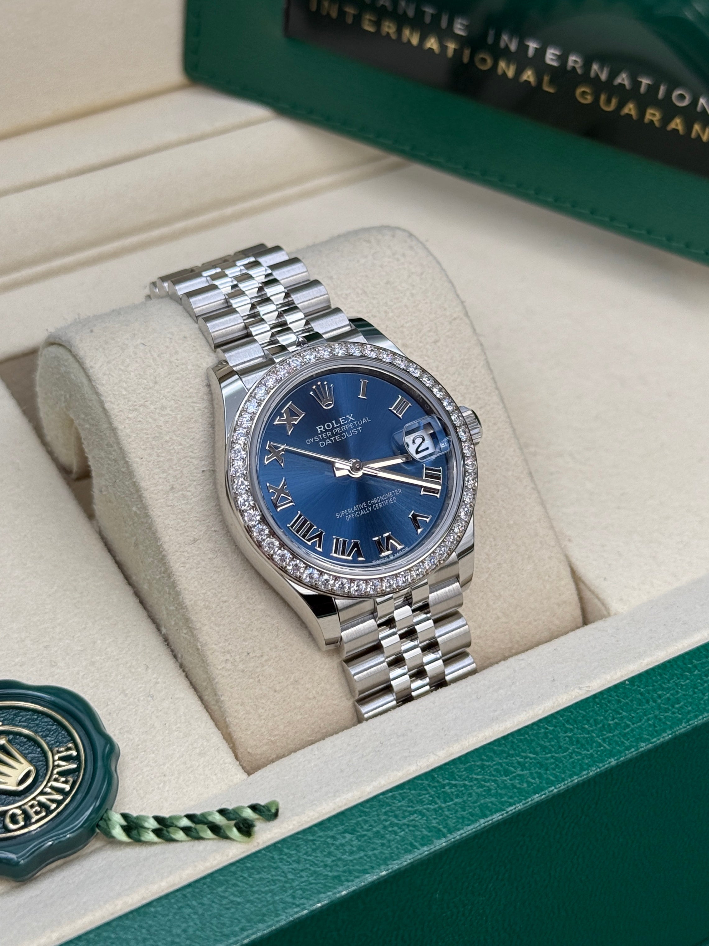 Datejust 31 Midnight Blue Roman Luxury Watch