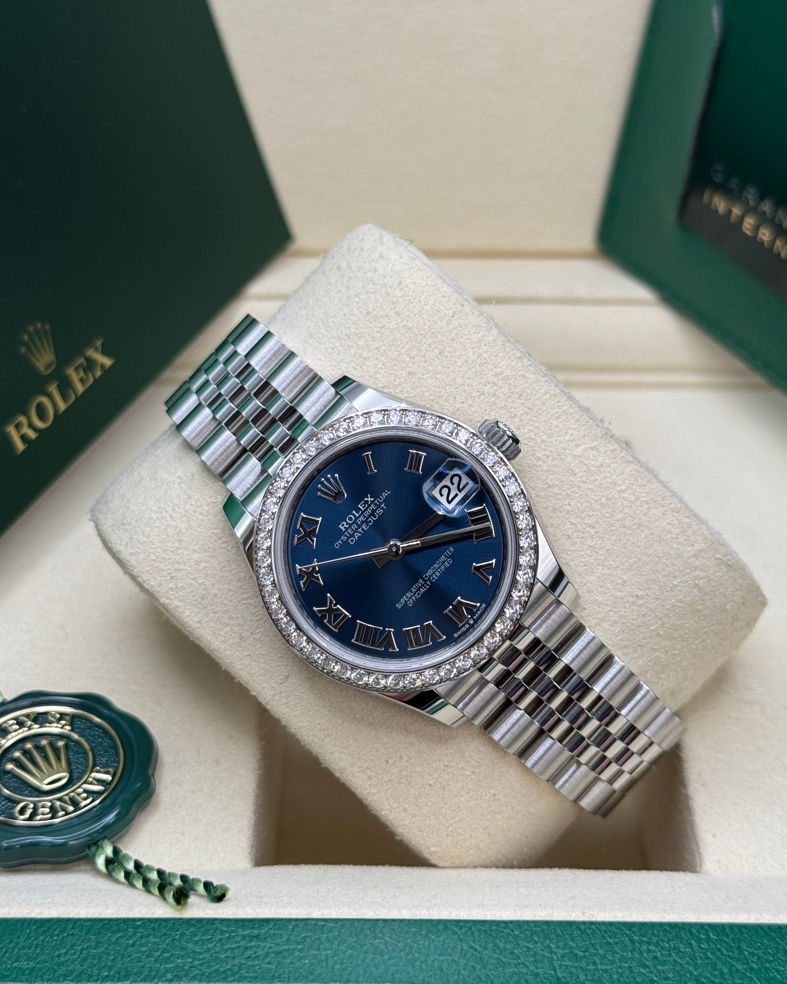 Datejust 31 Midnight Blue Roman Luxury Watch