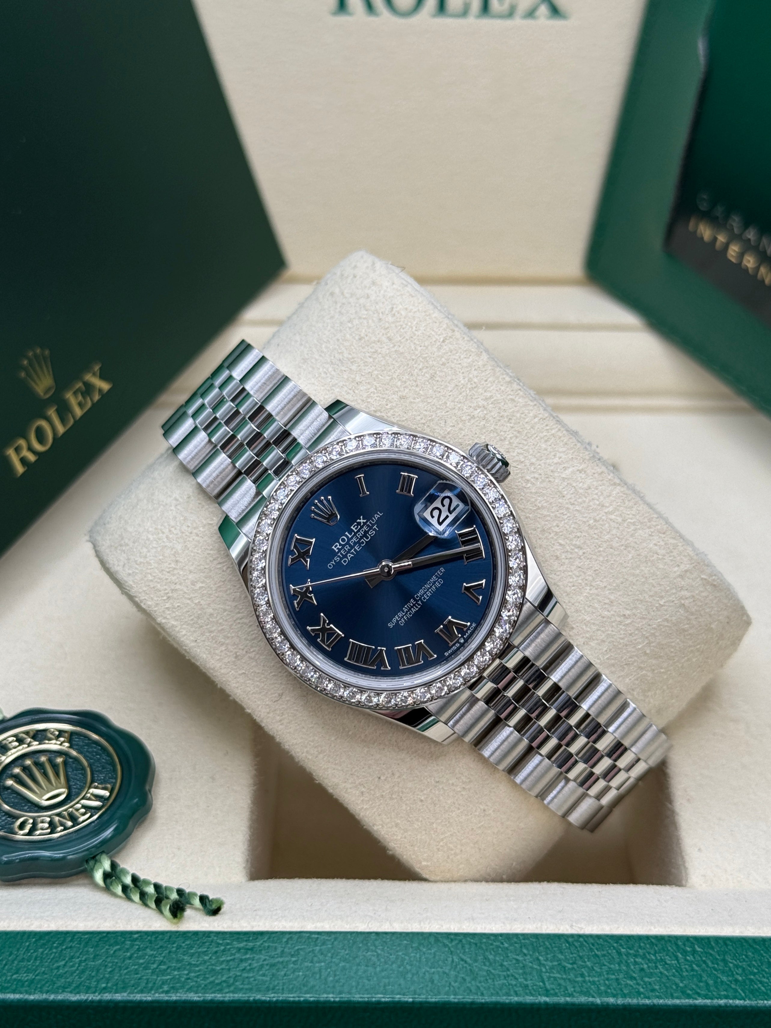 Datejust 31 Midnight Blue Roman Luxury Watch