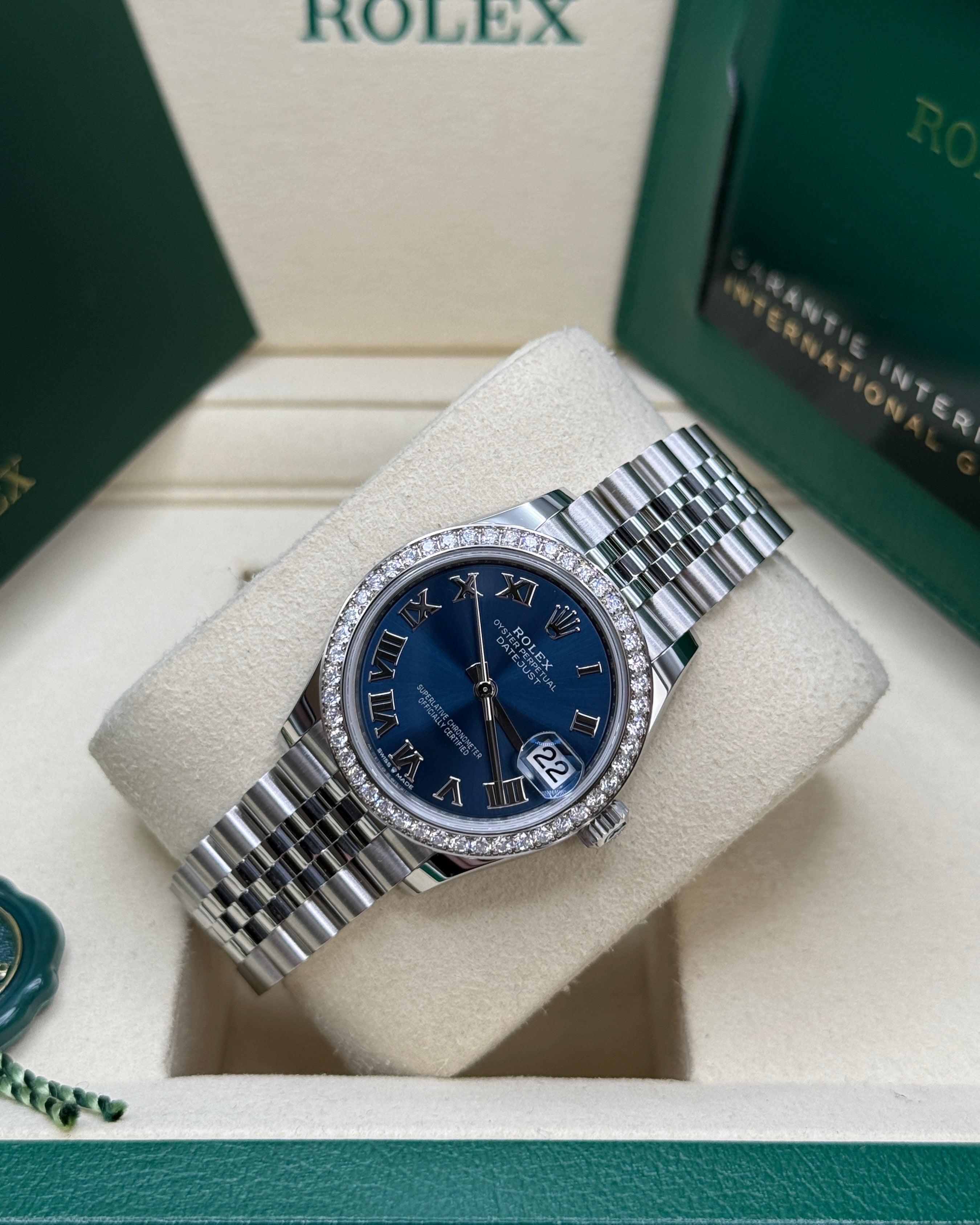 Datejust 31 Midnight Blue Roman Luxury Watch