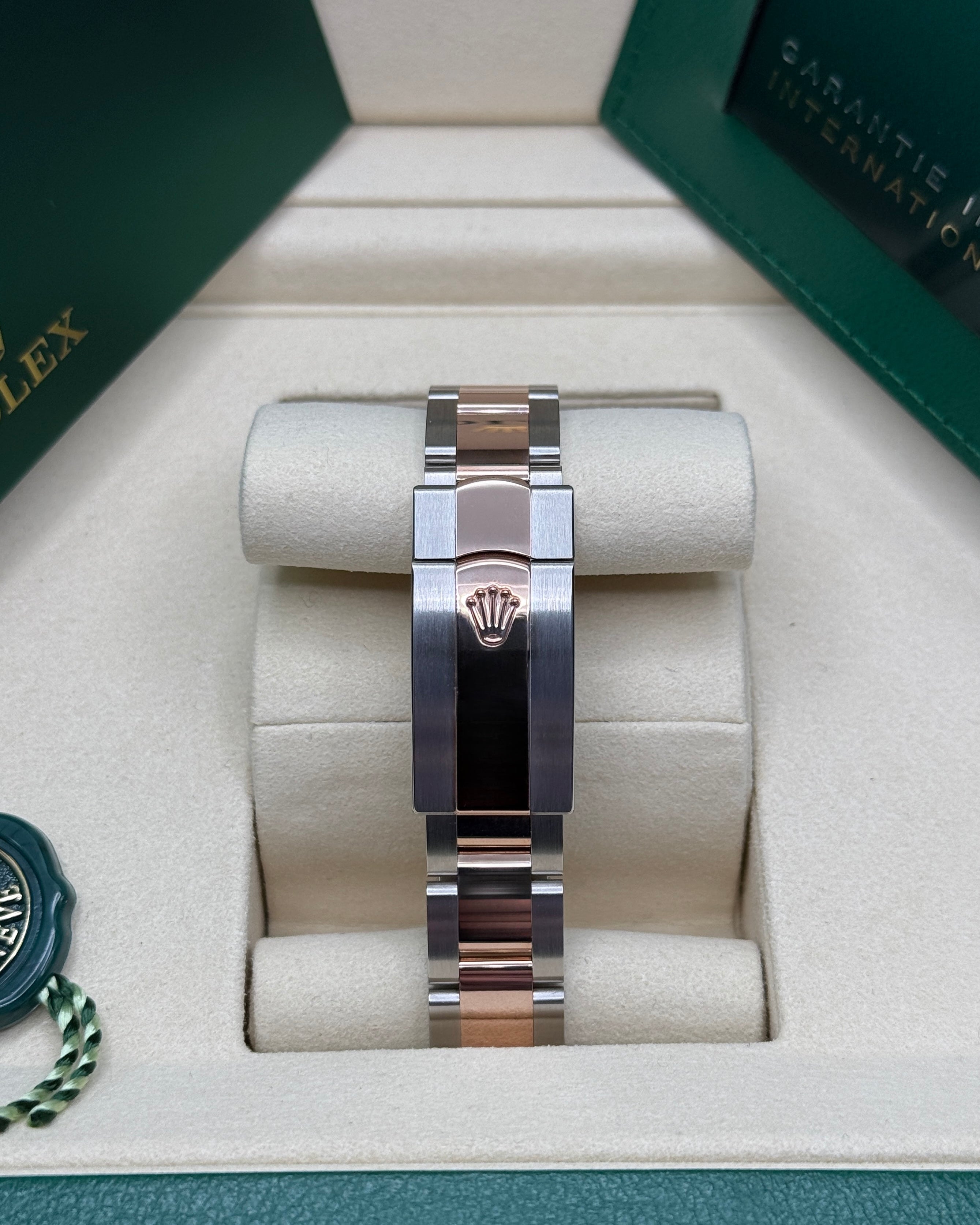 Datejust 31 Everose Gold Two-Tone Rose-Colour Index Luxury Watch