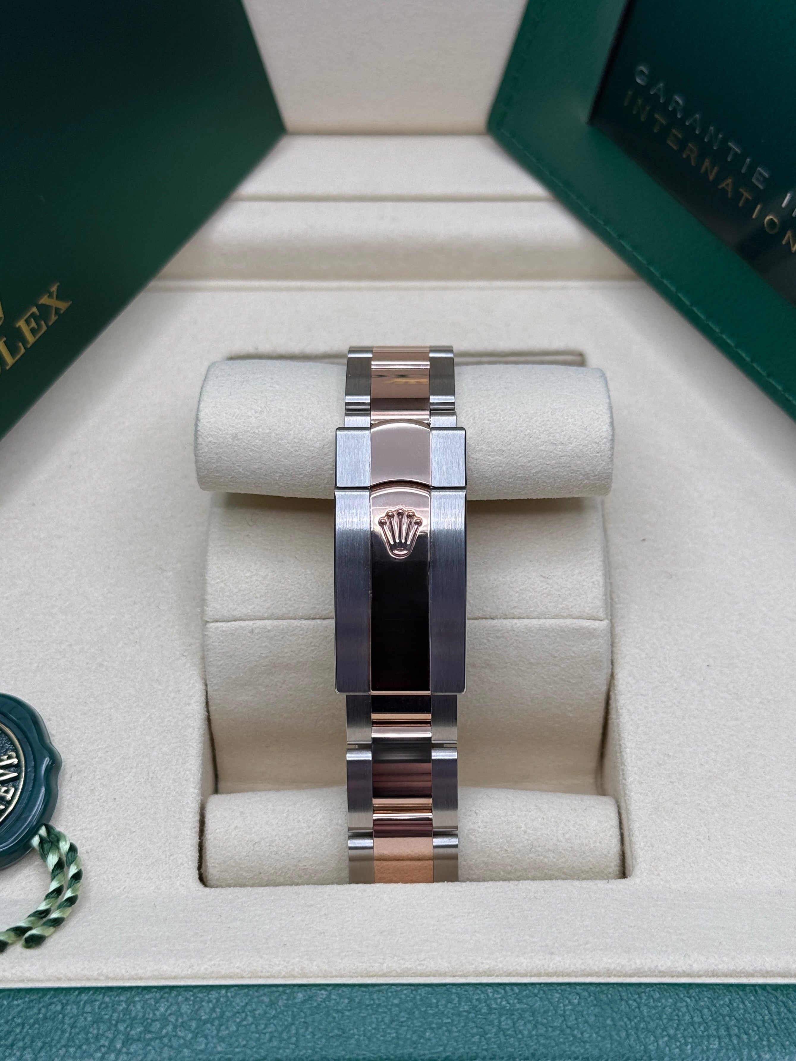 Datejust 31 Everose Gold Two-Tone Rose-Colour Index Luxury Watch