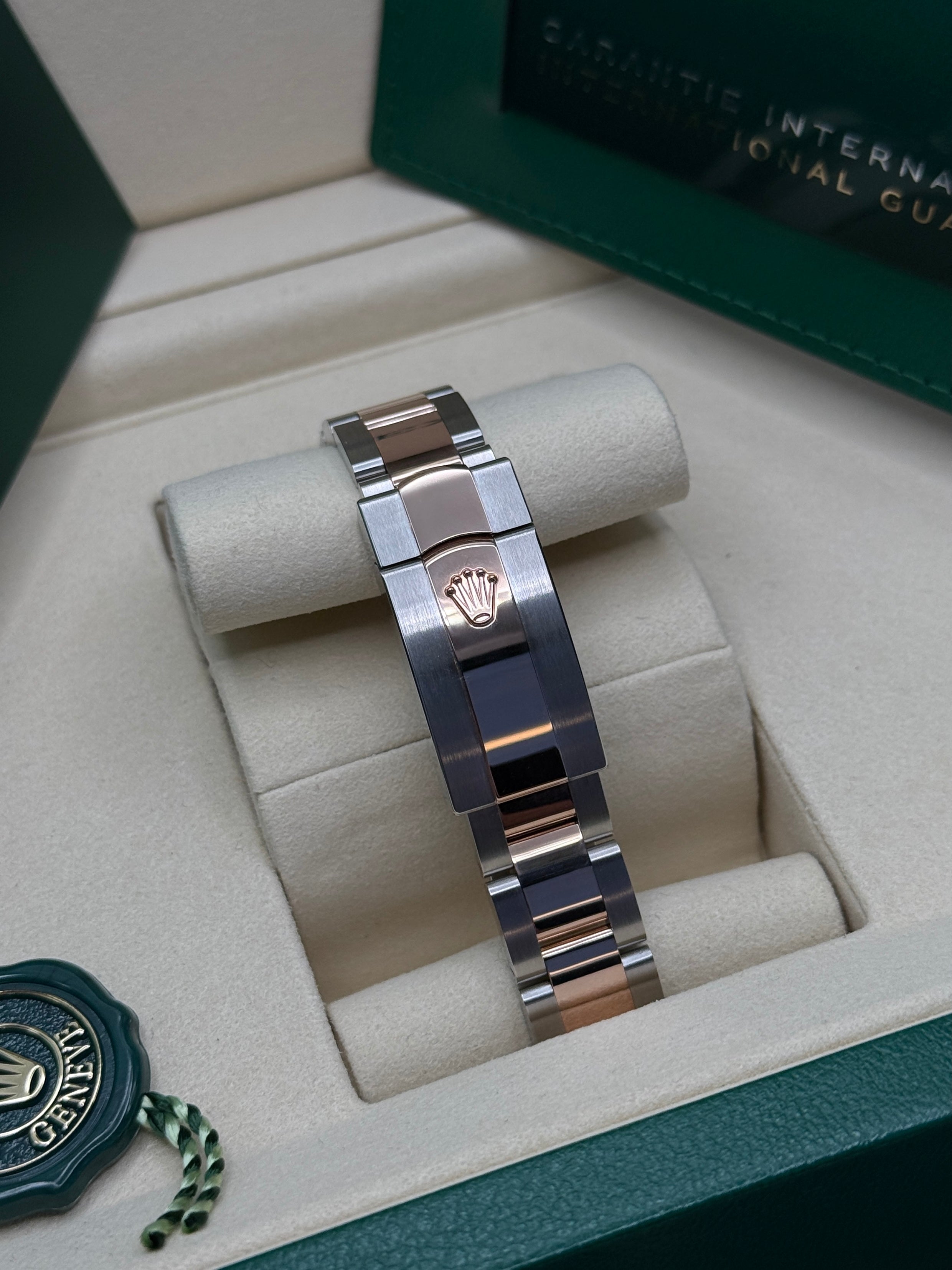 Datejust 31 Everose Gold Two-Tone Rose-Colour Index Luxury Watch