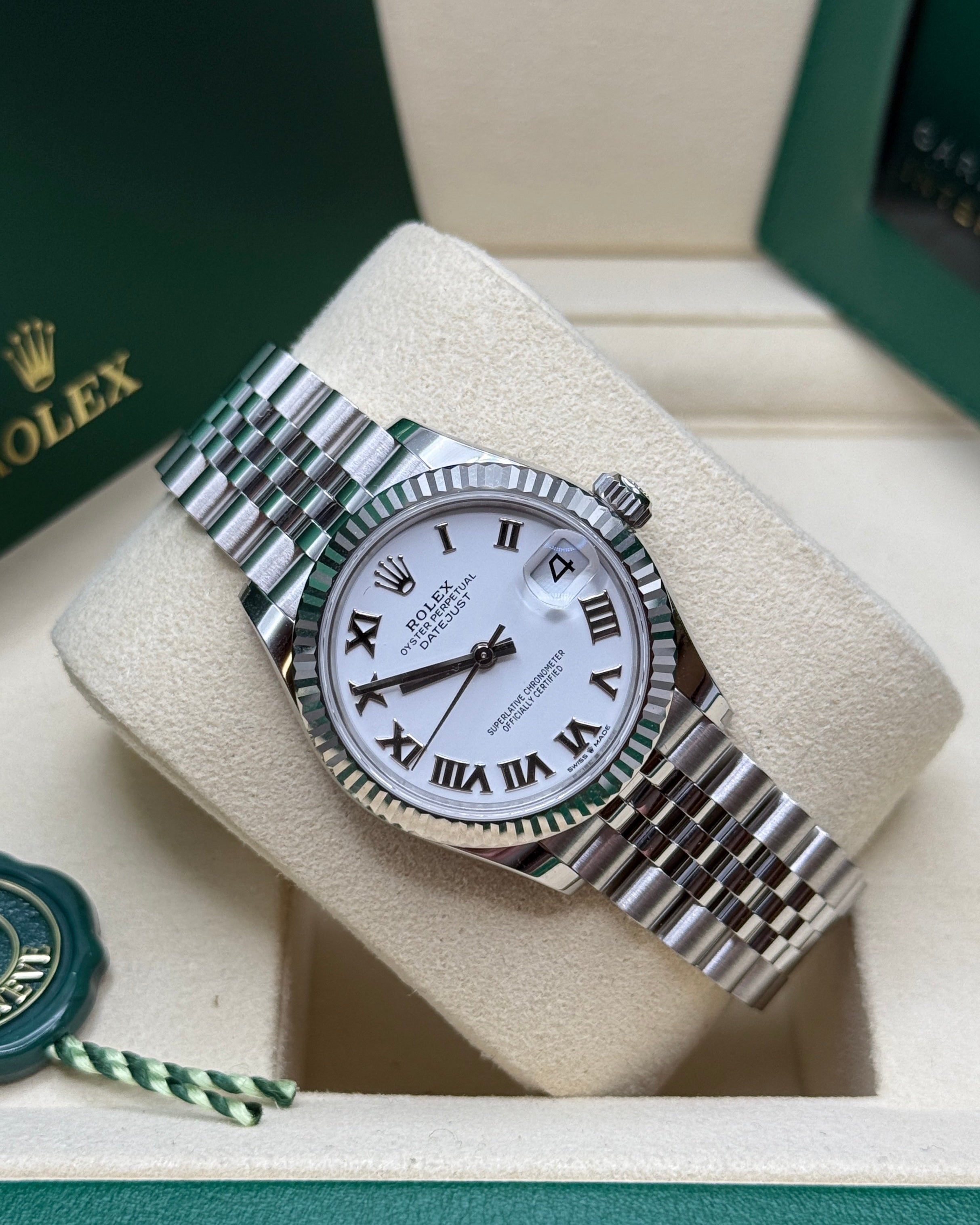 Datejust 31 White Roman Luxury Watch