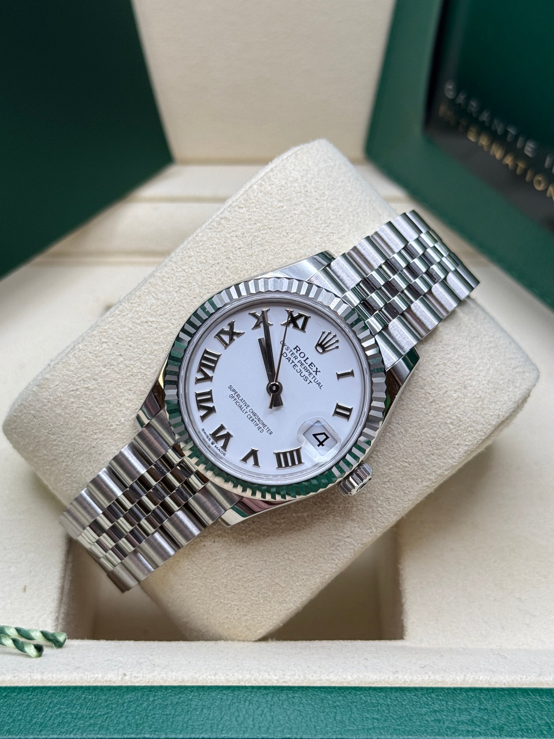 Datejust 31 White Roman Luxury Watch