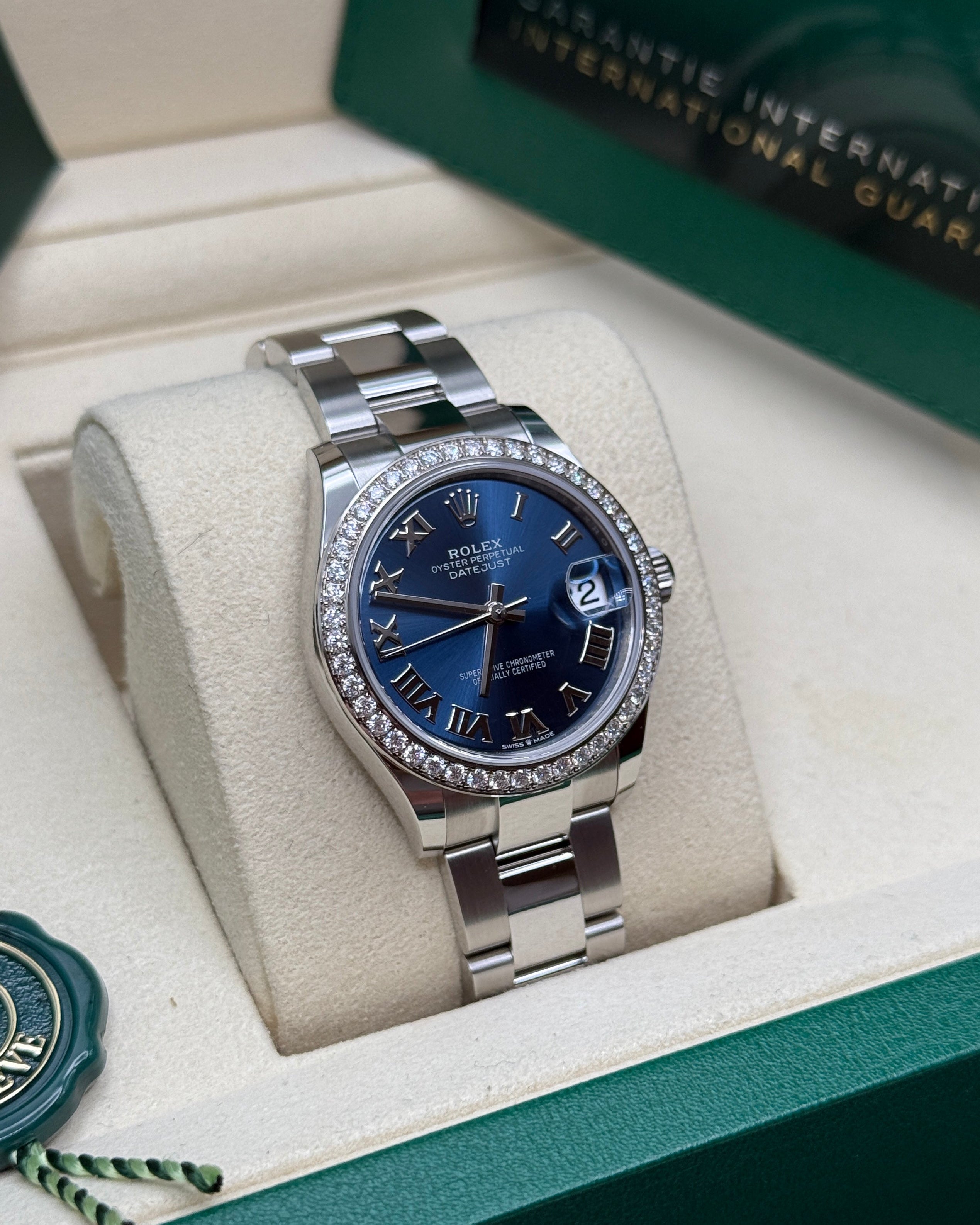 Datejust 31 Midnight Blue Roman Luxury Watch