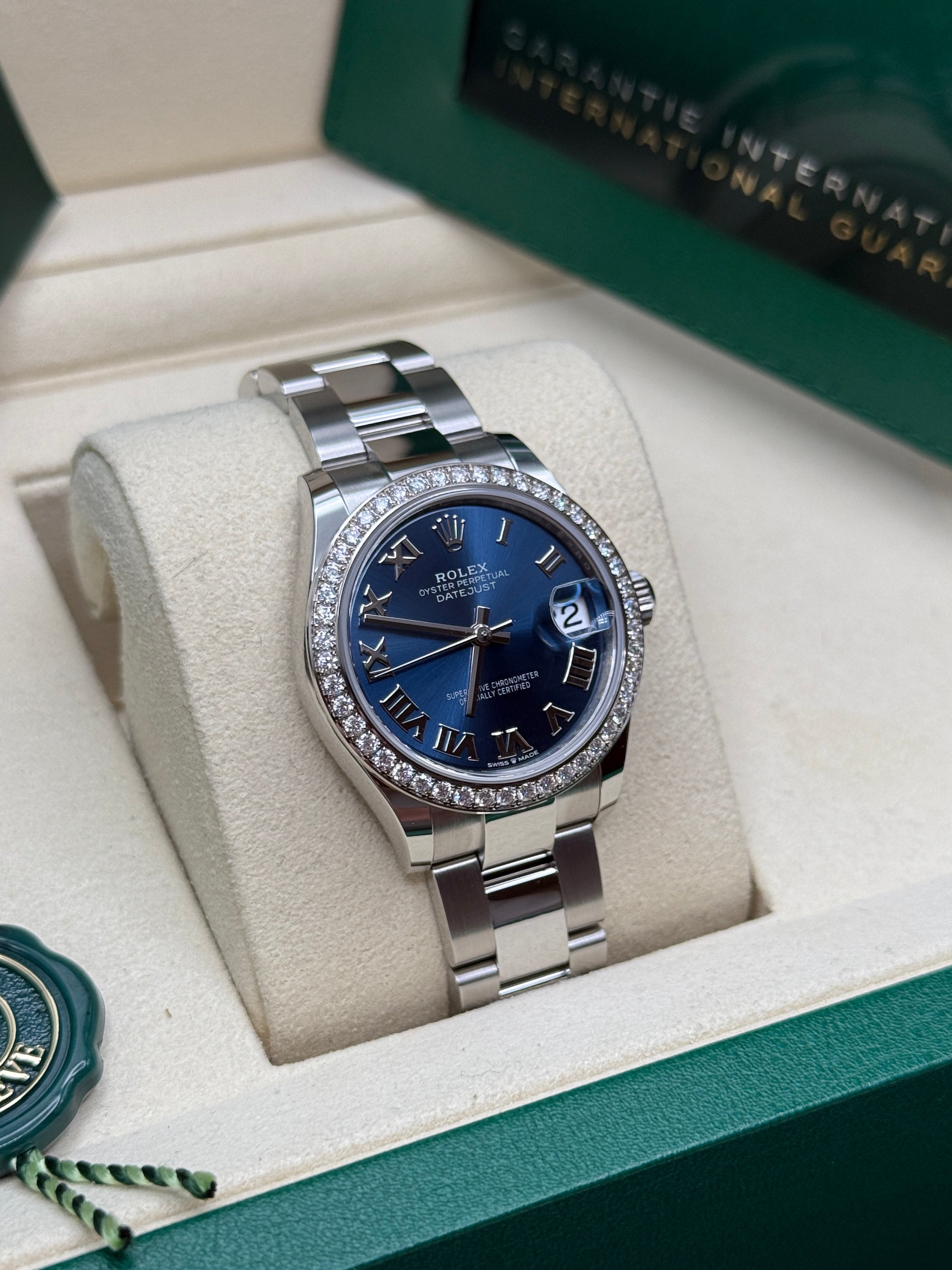 Datejust 31 Midnight Blue Roman Luxury Watch