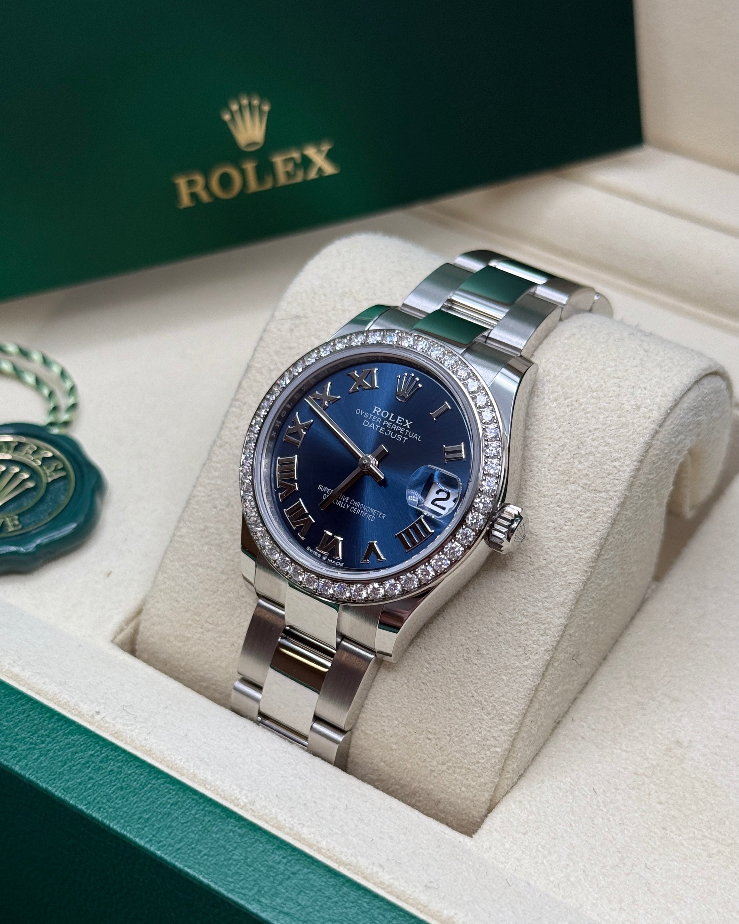 Datejust 31 Midnight Blue Roman Luxury Watch
