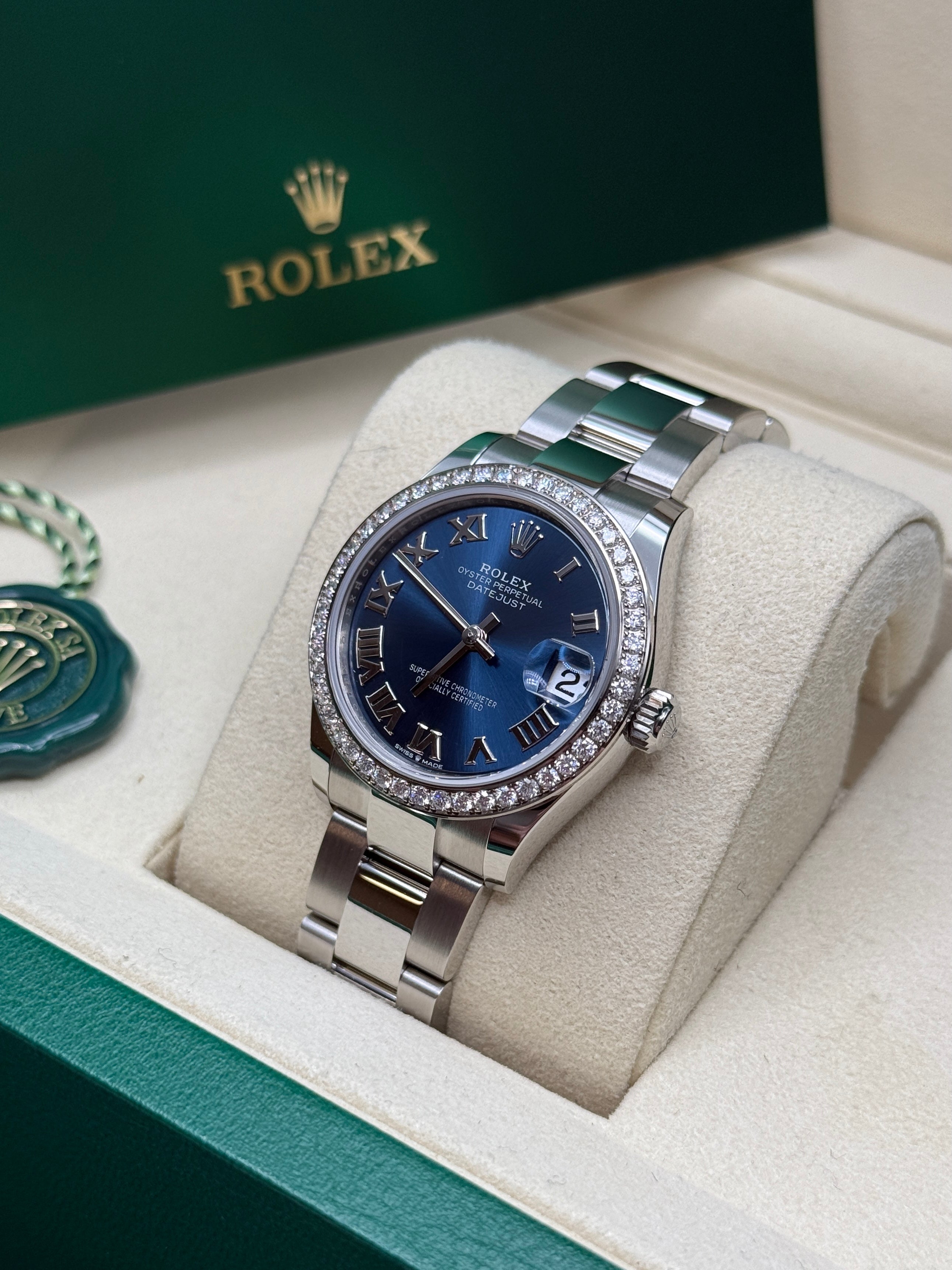 Datejust 31 Midnight Blue Roman Luxury Watch