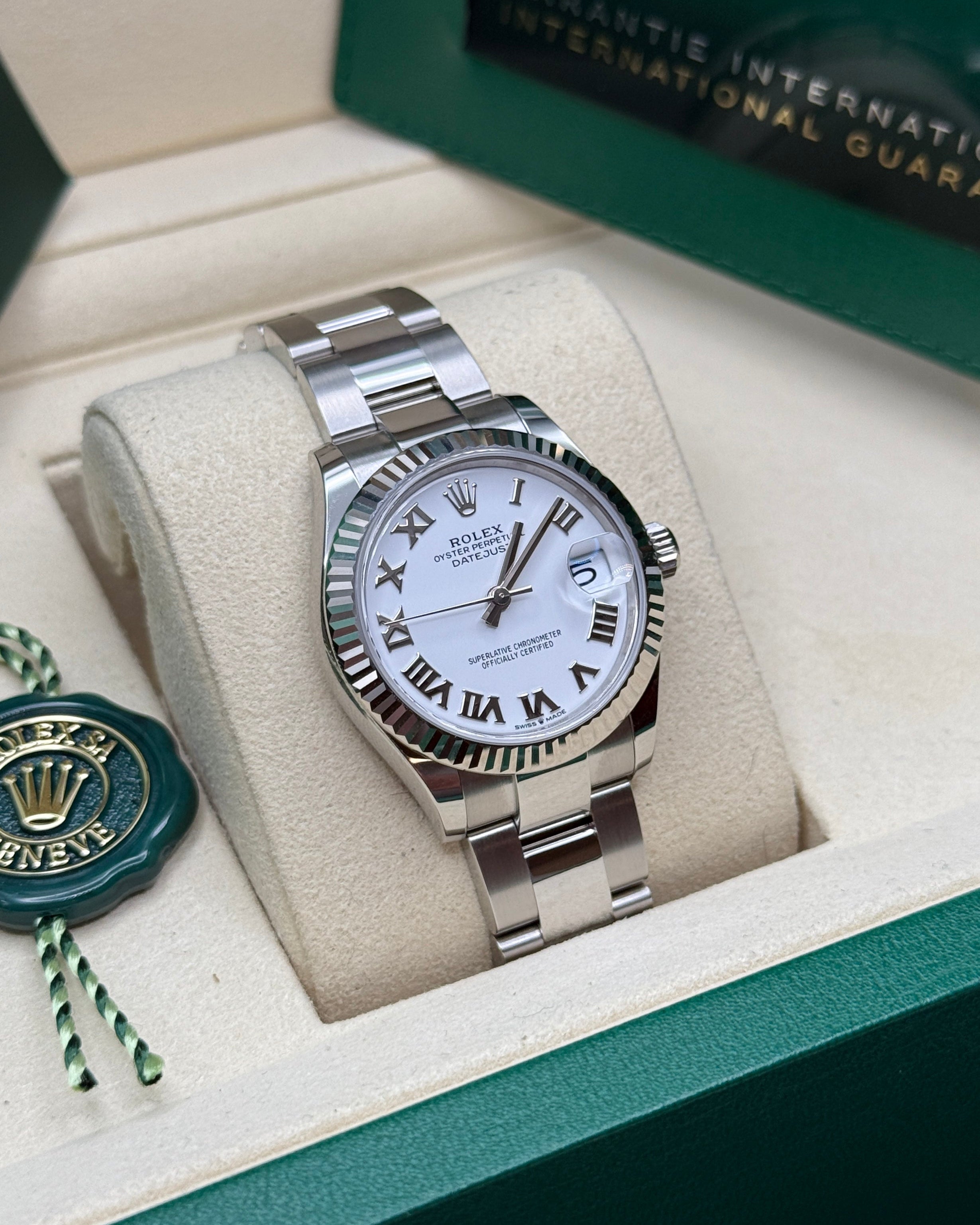 Datejust 31 White Roman Luxury Watch