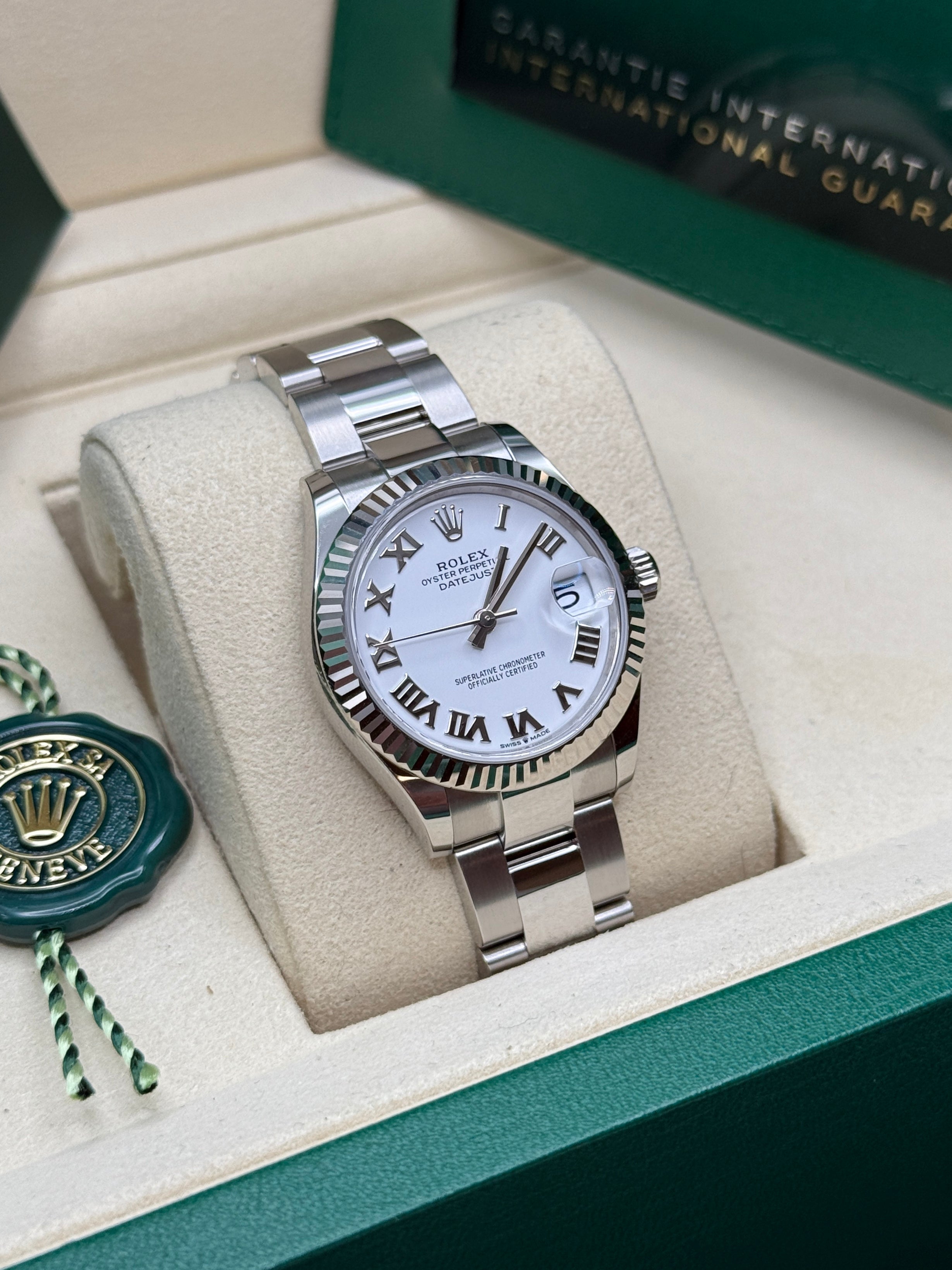 Datejust 31 White Roman Luxury Watch
