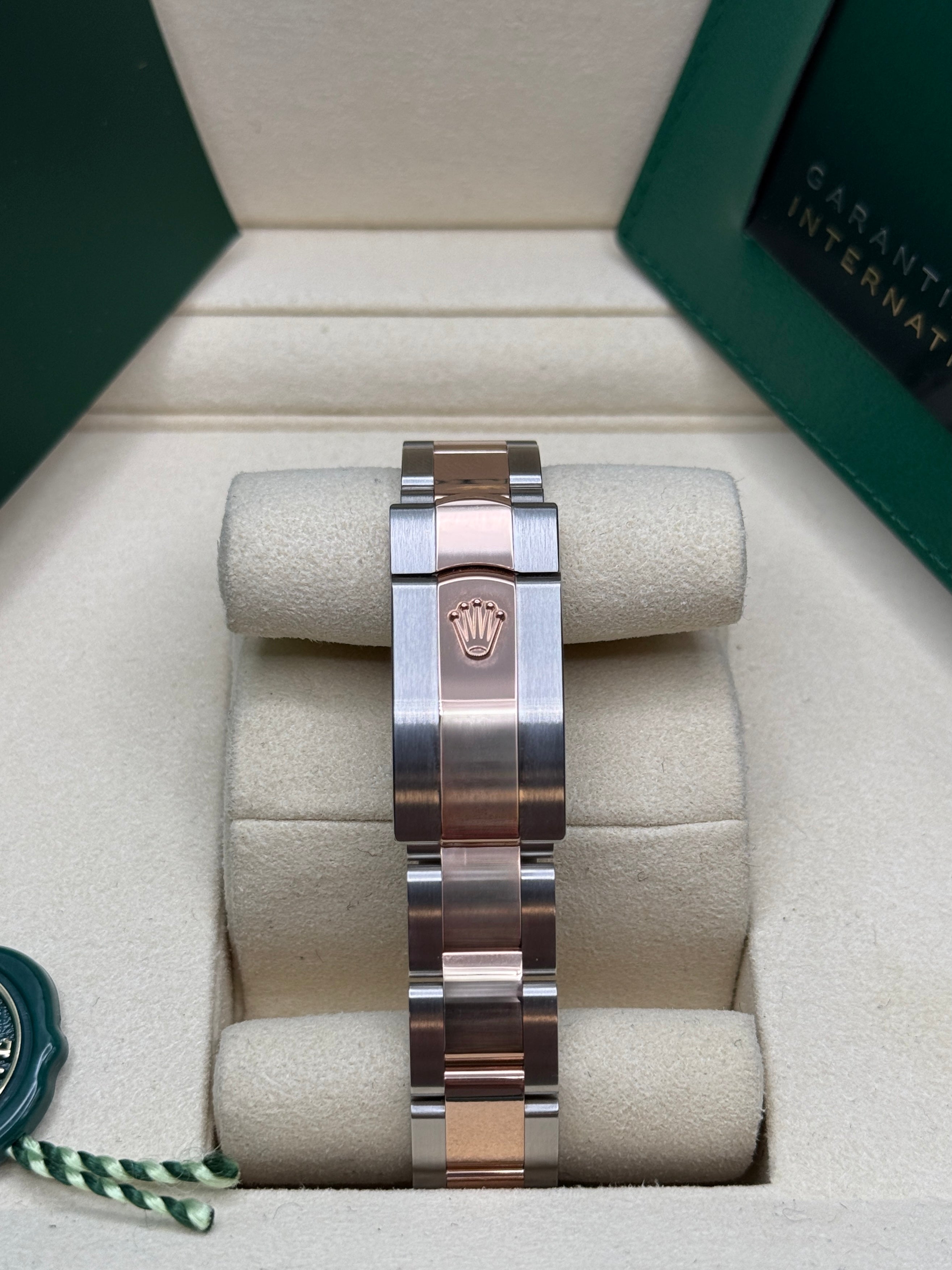 Datejust 31 Everose Gold Two-Tone White Roman Luxury Watch