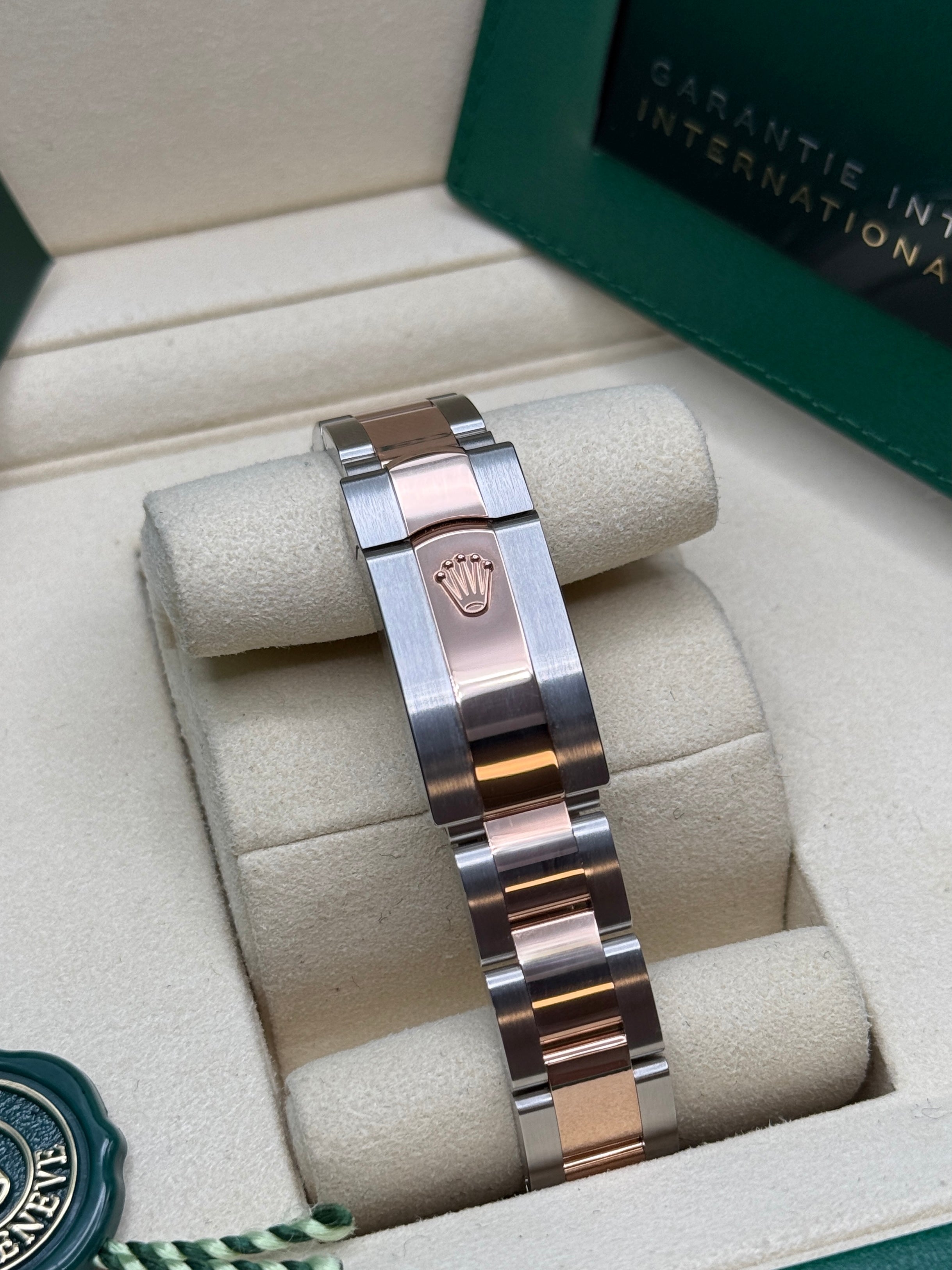 Datejust 31 Everose Gold Two-Tone White Roman Luxury Watch