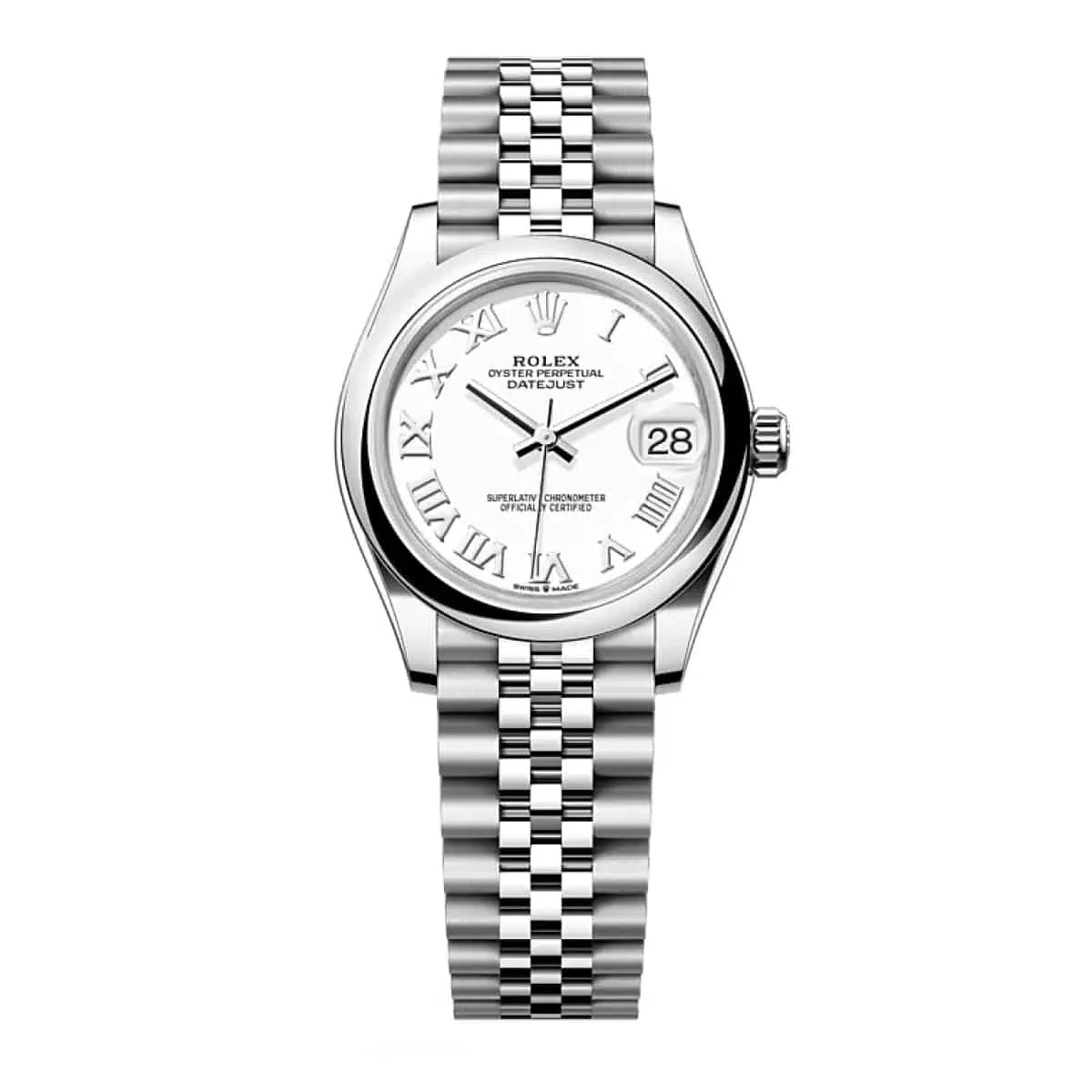 Datejust 31 White Roman Luxury Watch