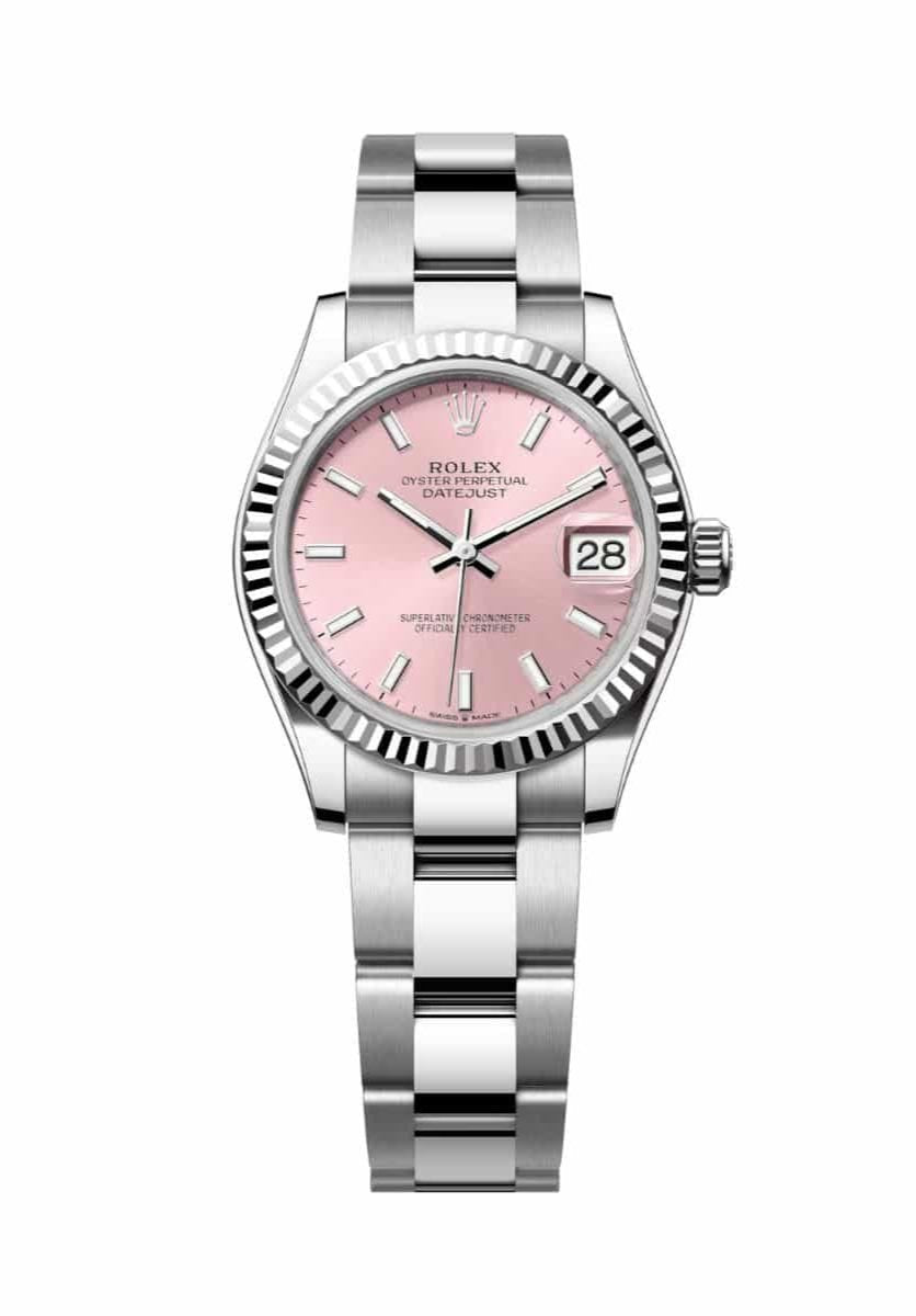 Datejust 31 Pink Index Luxury Watch