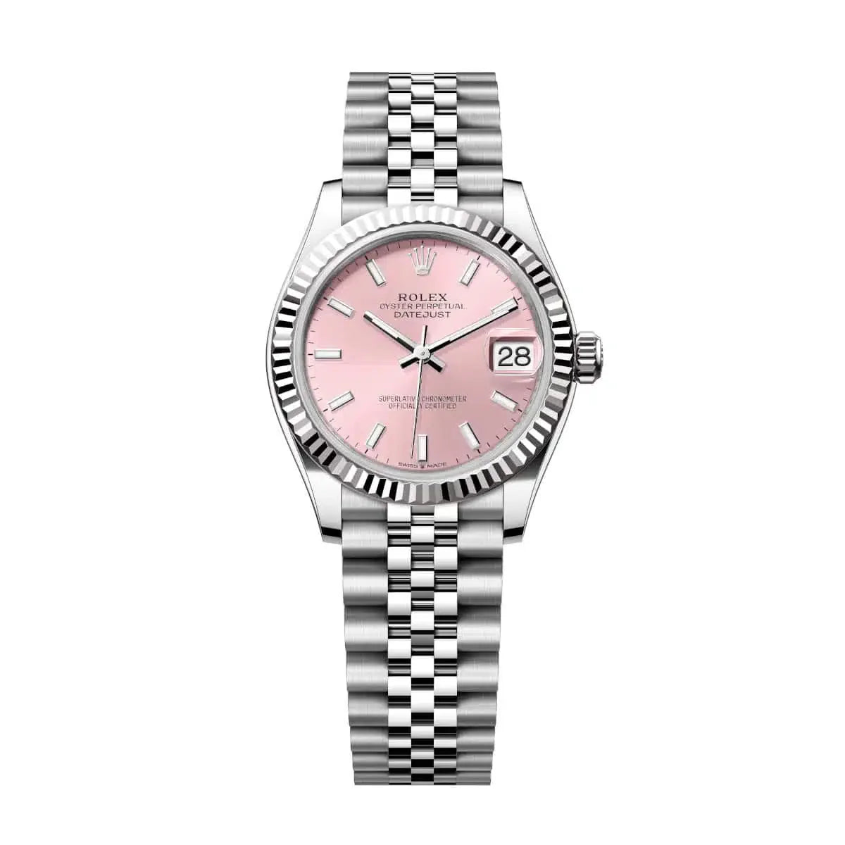 Datejust 31 Pink Index Luxury Watch