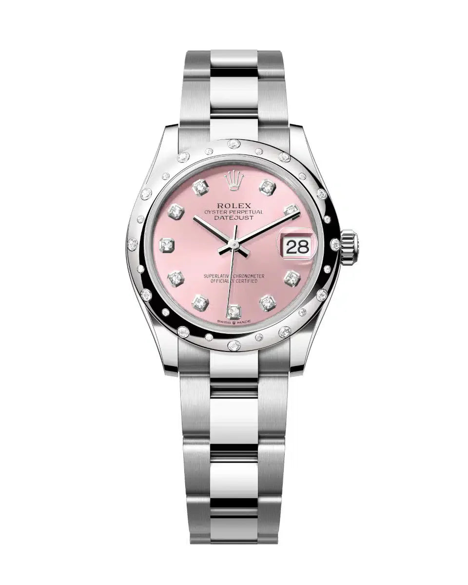 Datejust 31 Pink Diamond Luxury Watch