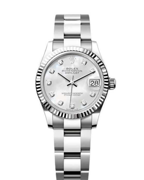 Datejust 31 Mother of Pearl Diamond Luxury Watch