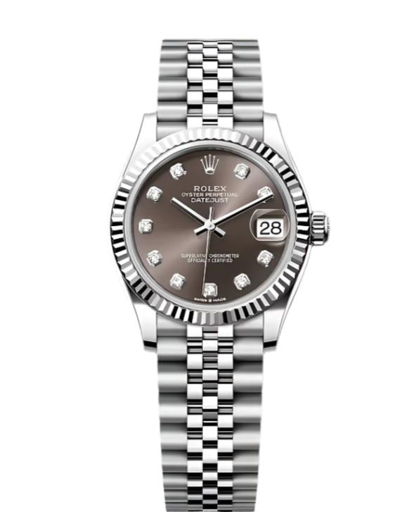Datejust 31 Dark Grey Diamond Luxury Watch