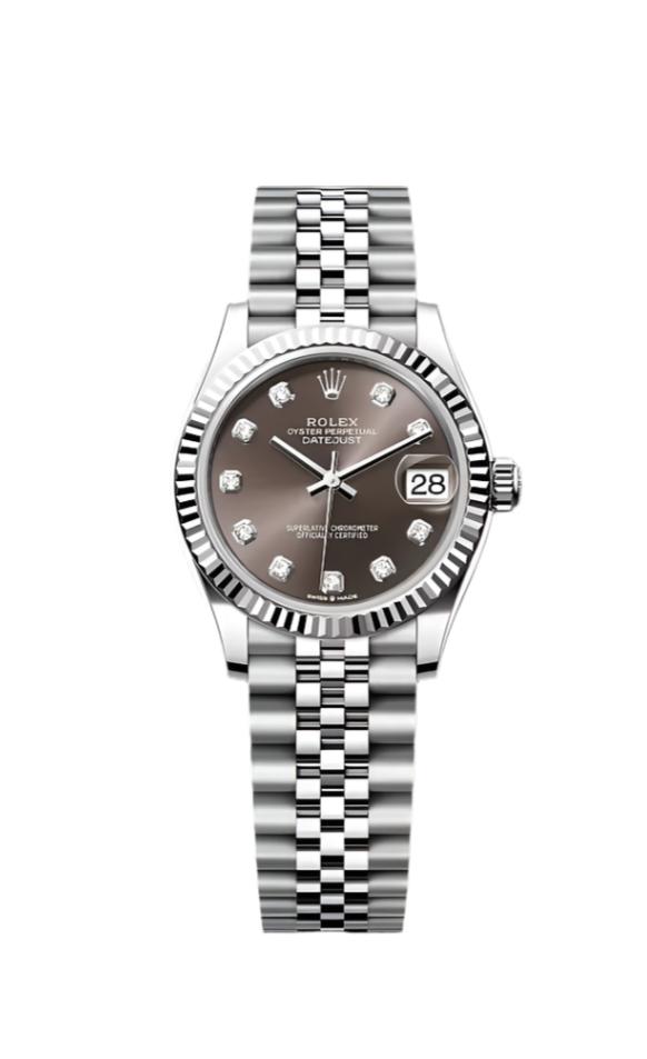 Datejust 31 Dark Grey Diamond Luxury Watch