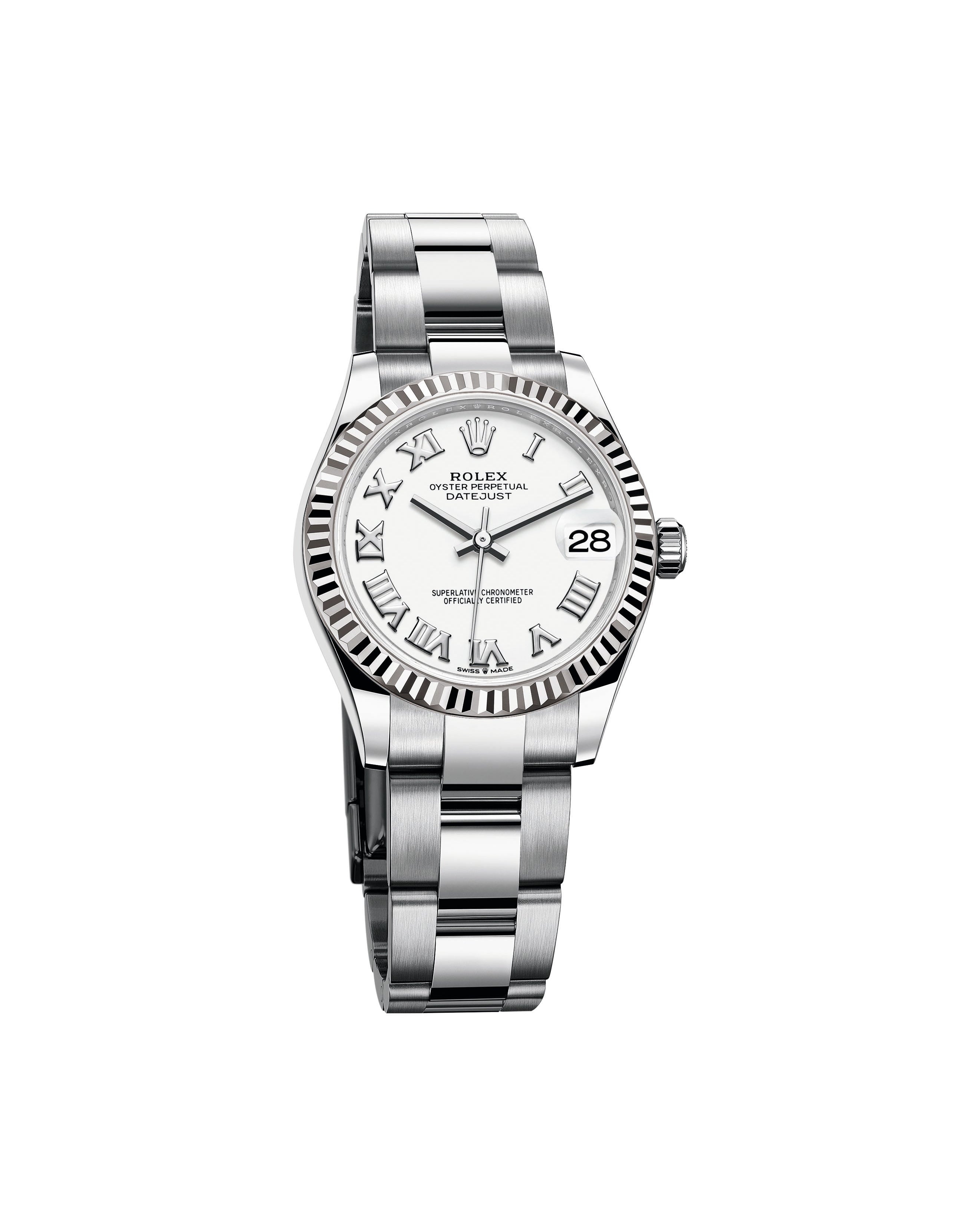 Datejust 31 White Roman Luxury Watch