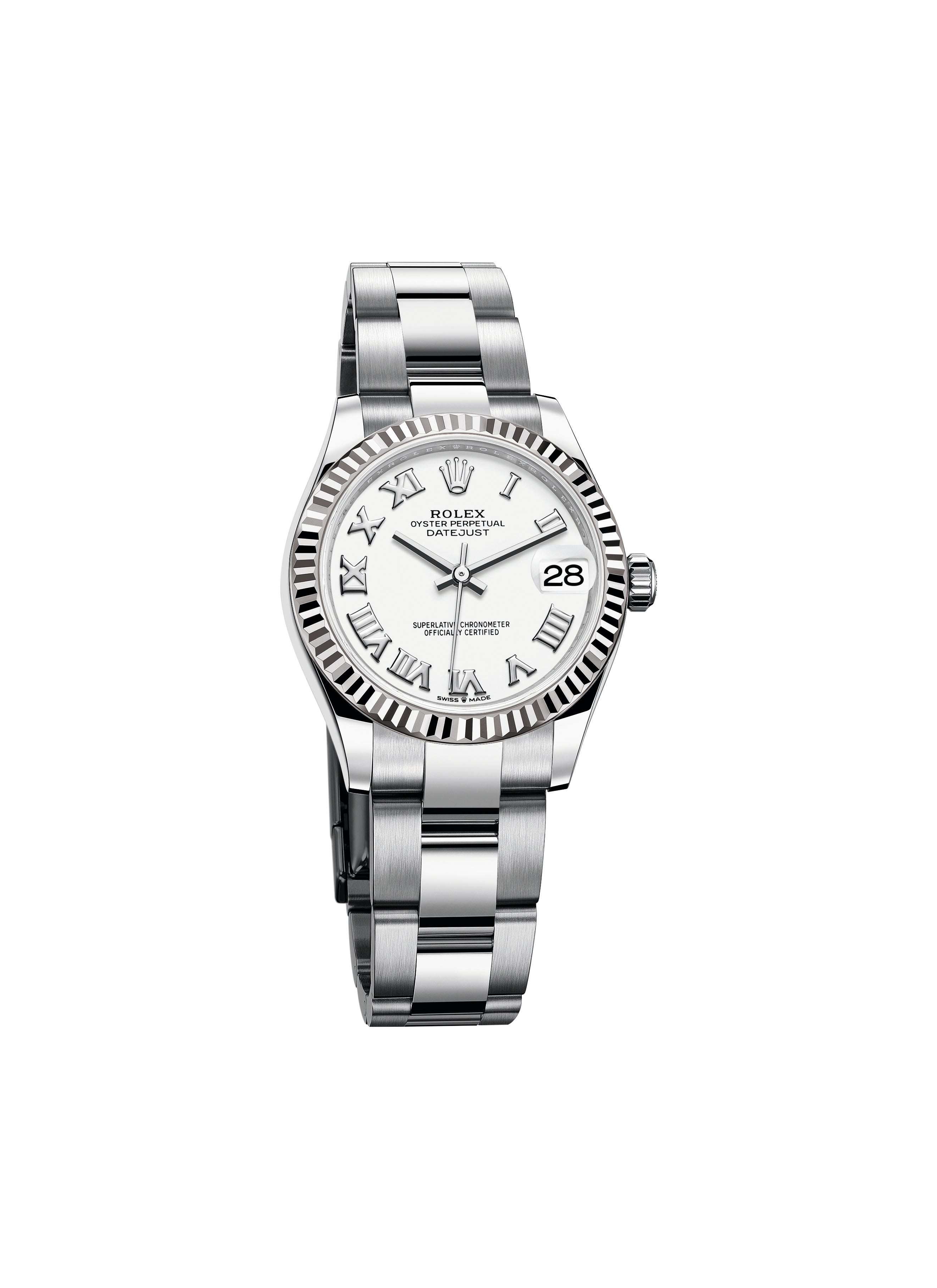 Datejust 31 White Roman Luxury Watch