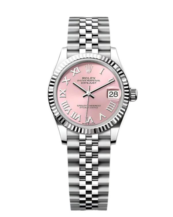 Datejust 31 Pink Roman Luxury Watch