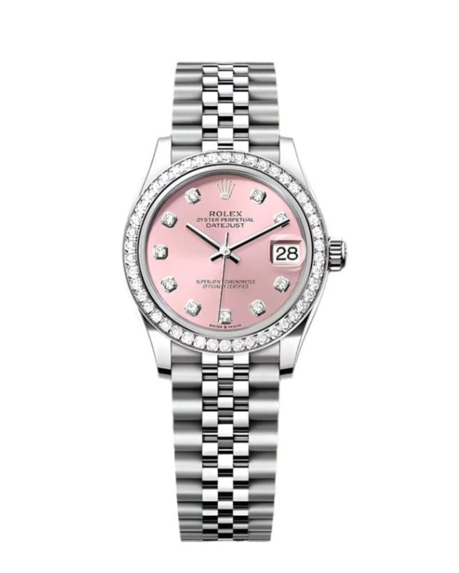 Datejust 31 Pink Diamond Luxury Watch