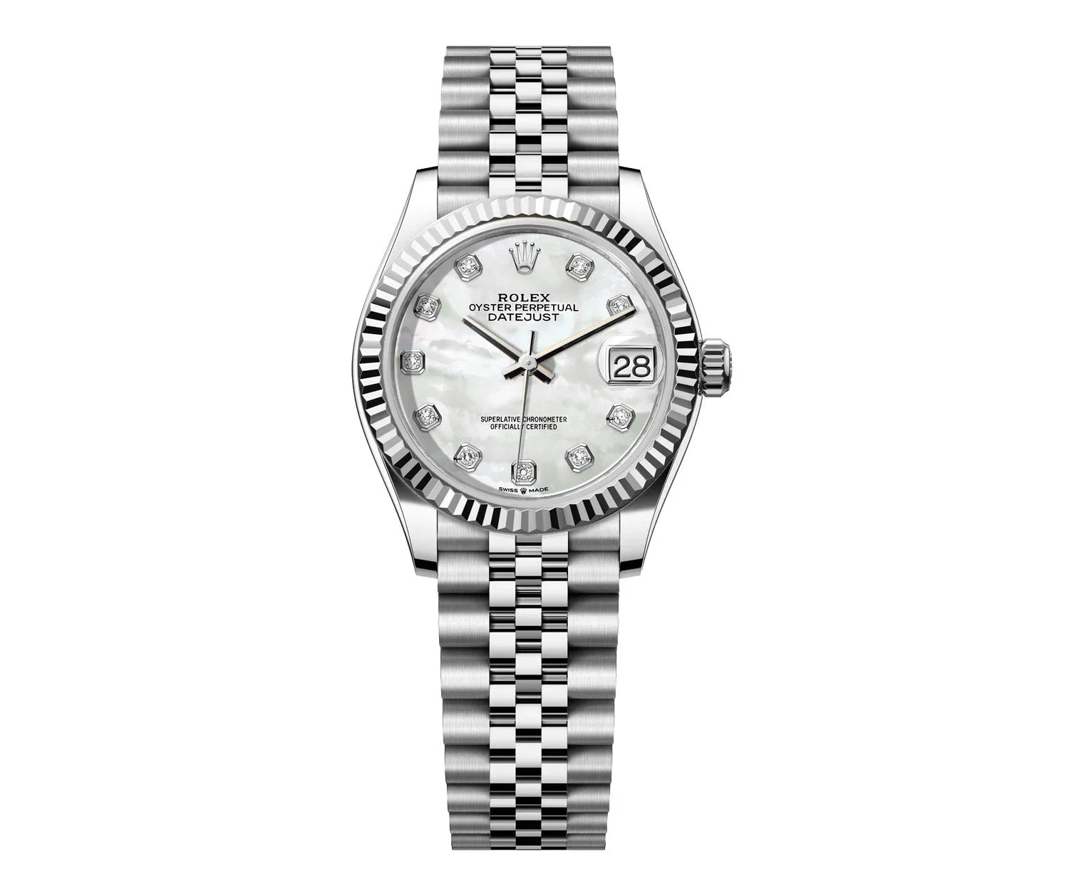 Datejust 31 Mother of Pearl Diamond Luxury Watch