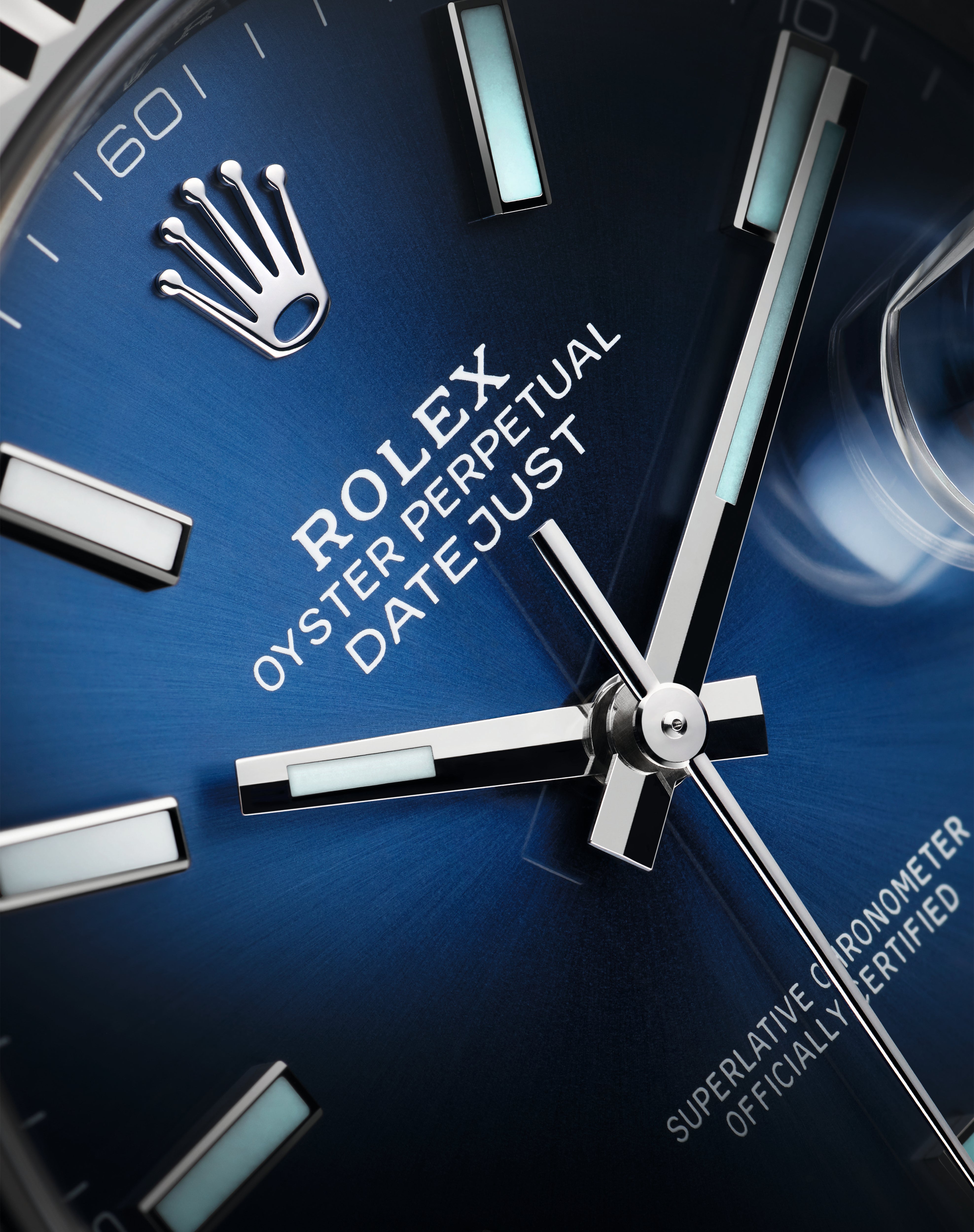 Datejust 31 Bright Blue Roman Luxury Watch