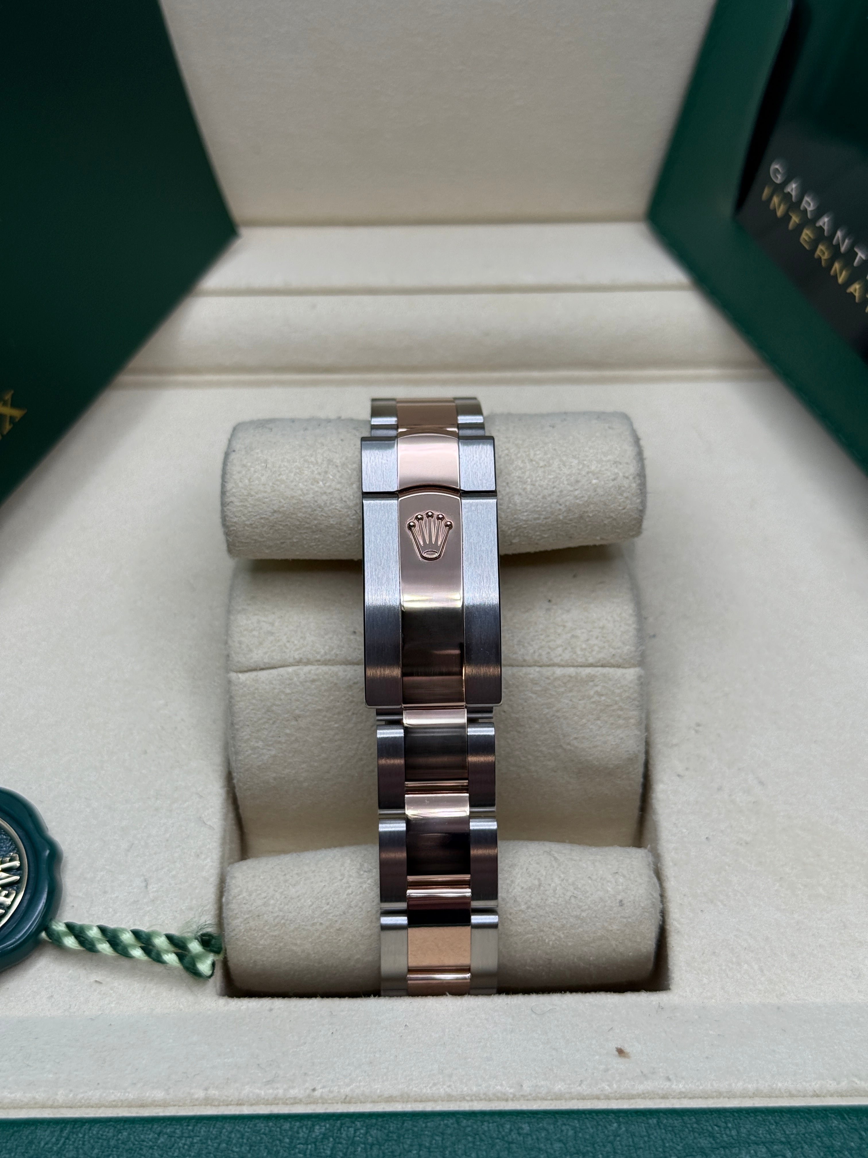 Datejust 31 Everose Gold Two-Tone Rose-Colour Diamond Luxury Watch