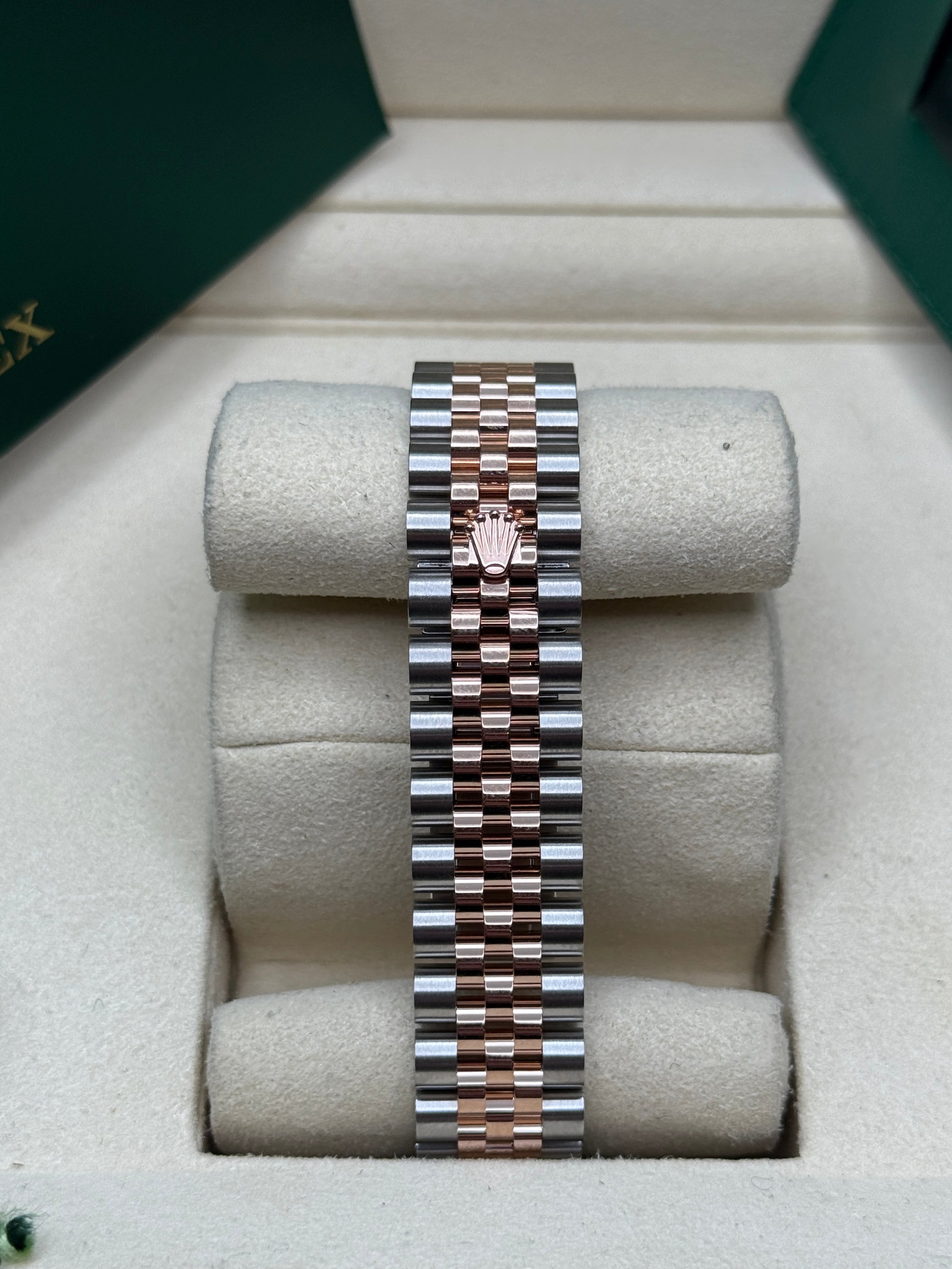 Datejust 31 Everose Gold Two-Tone Rose-Colour Diamond Luxury Watch