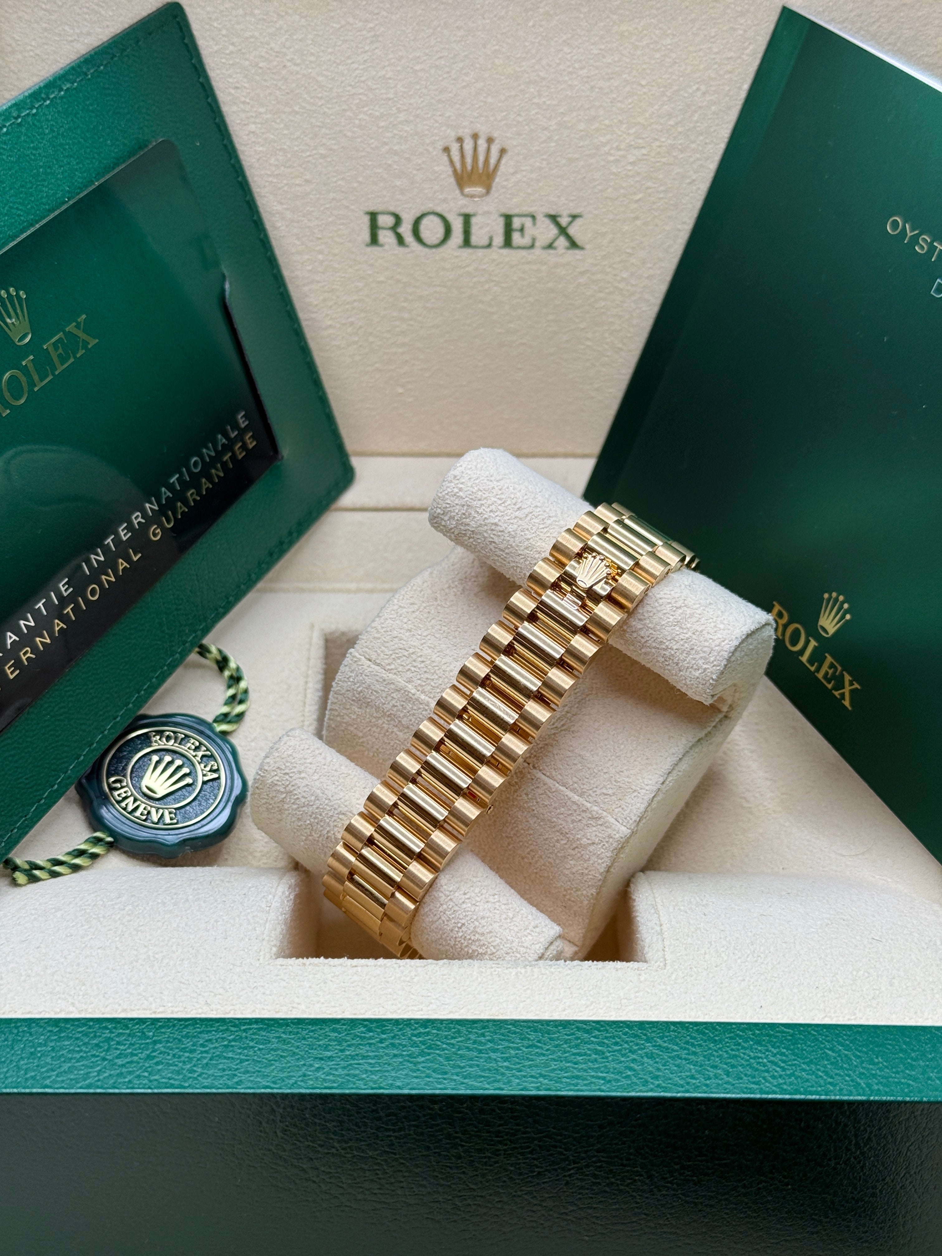 Datejust 31 Yellow Gold Champagne Index Luxury Watch