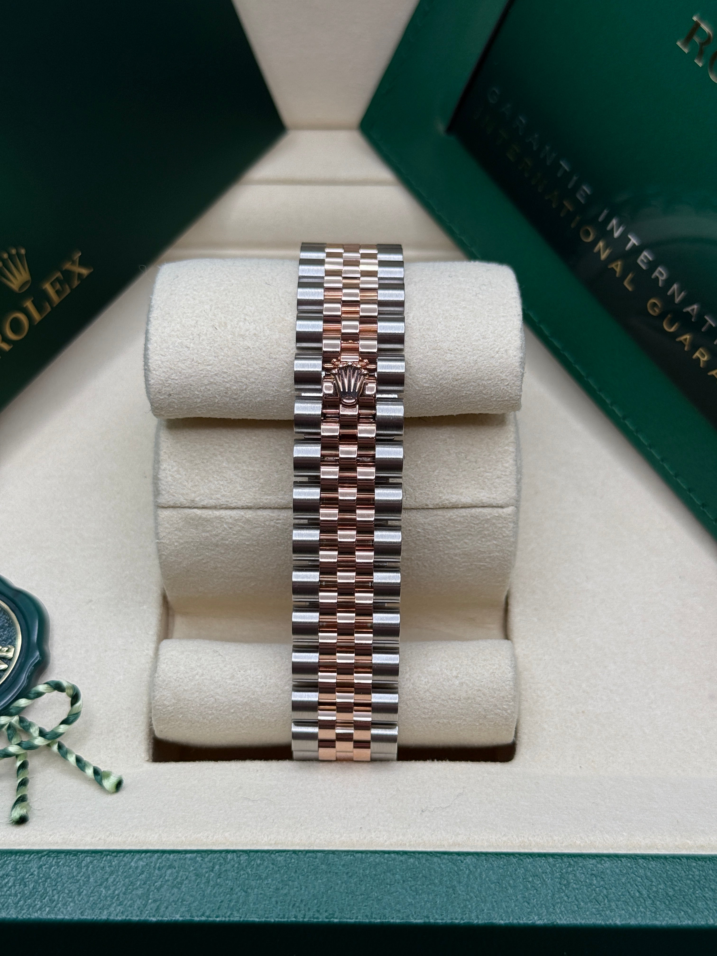 Datejust 31 Everose Gold Two-Tone Rose-Colour Roman Luxury Watch