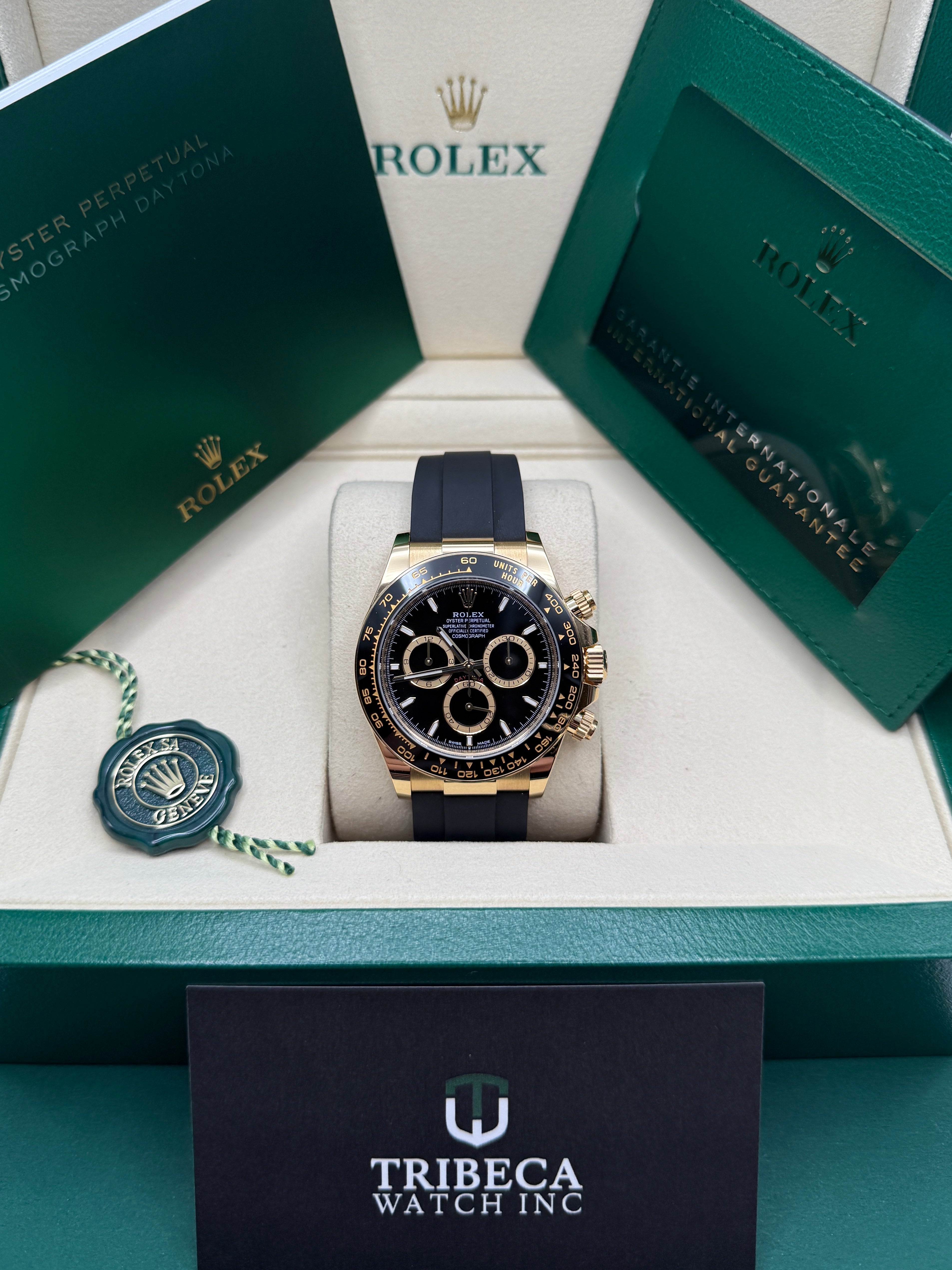 Cosmograph Daytona Oysterflex Black Luxury Watch